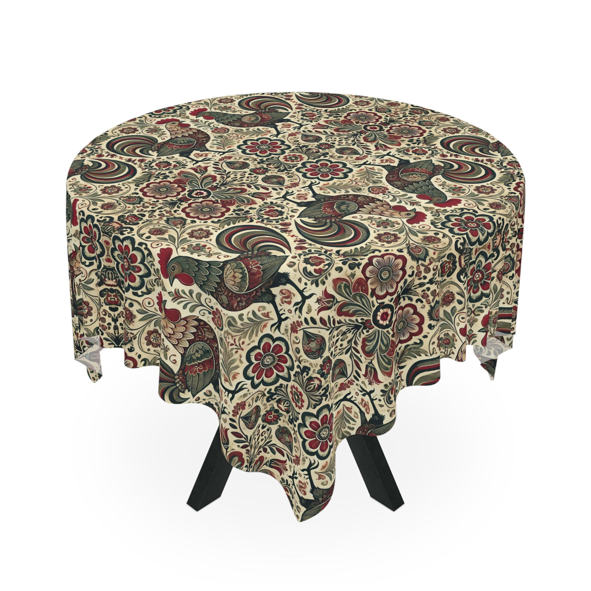 Farmhouse Rooster Tablecloth
