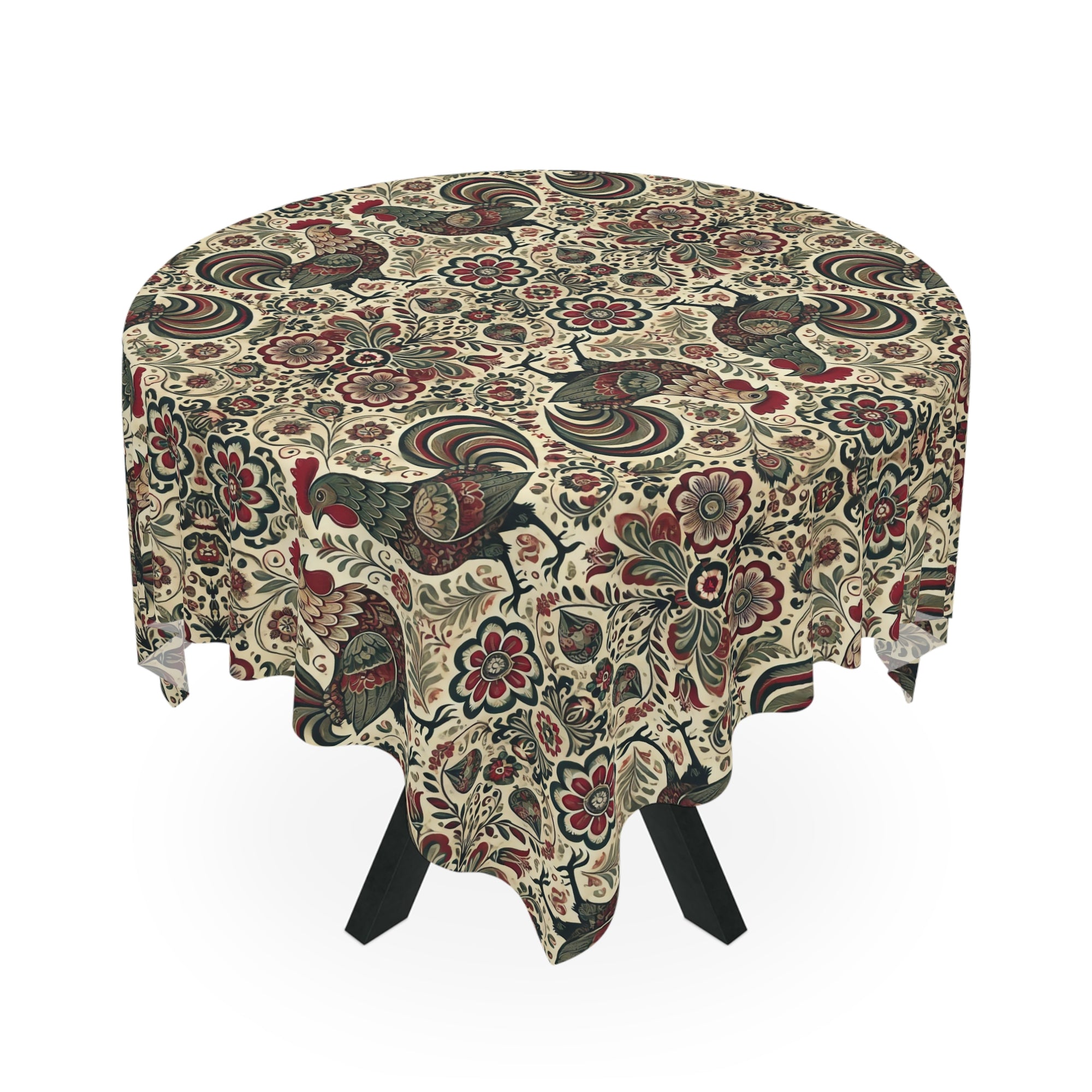 Farmhouse Rooster Tablecloth