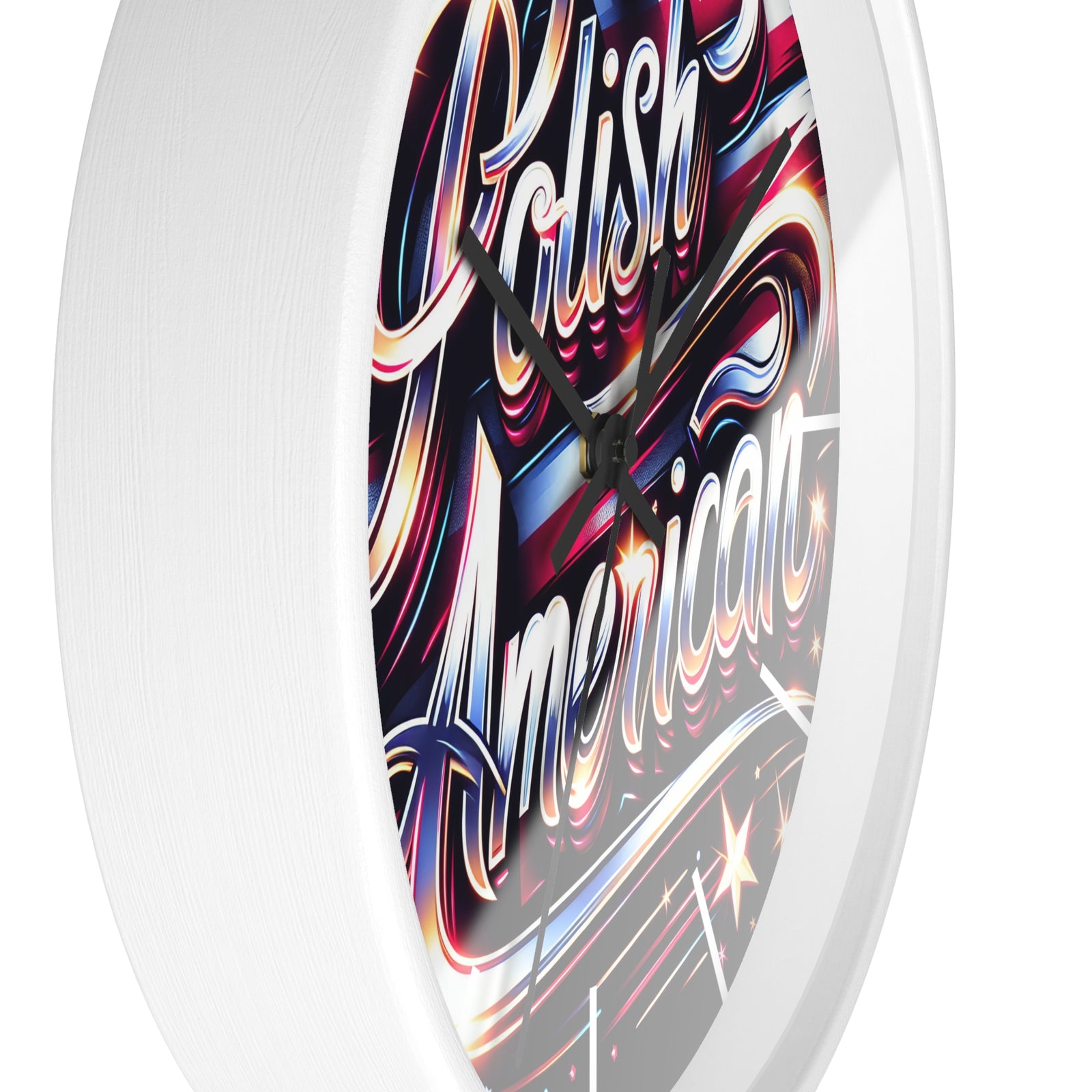 Polish American Pride Wall Clock