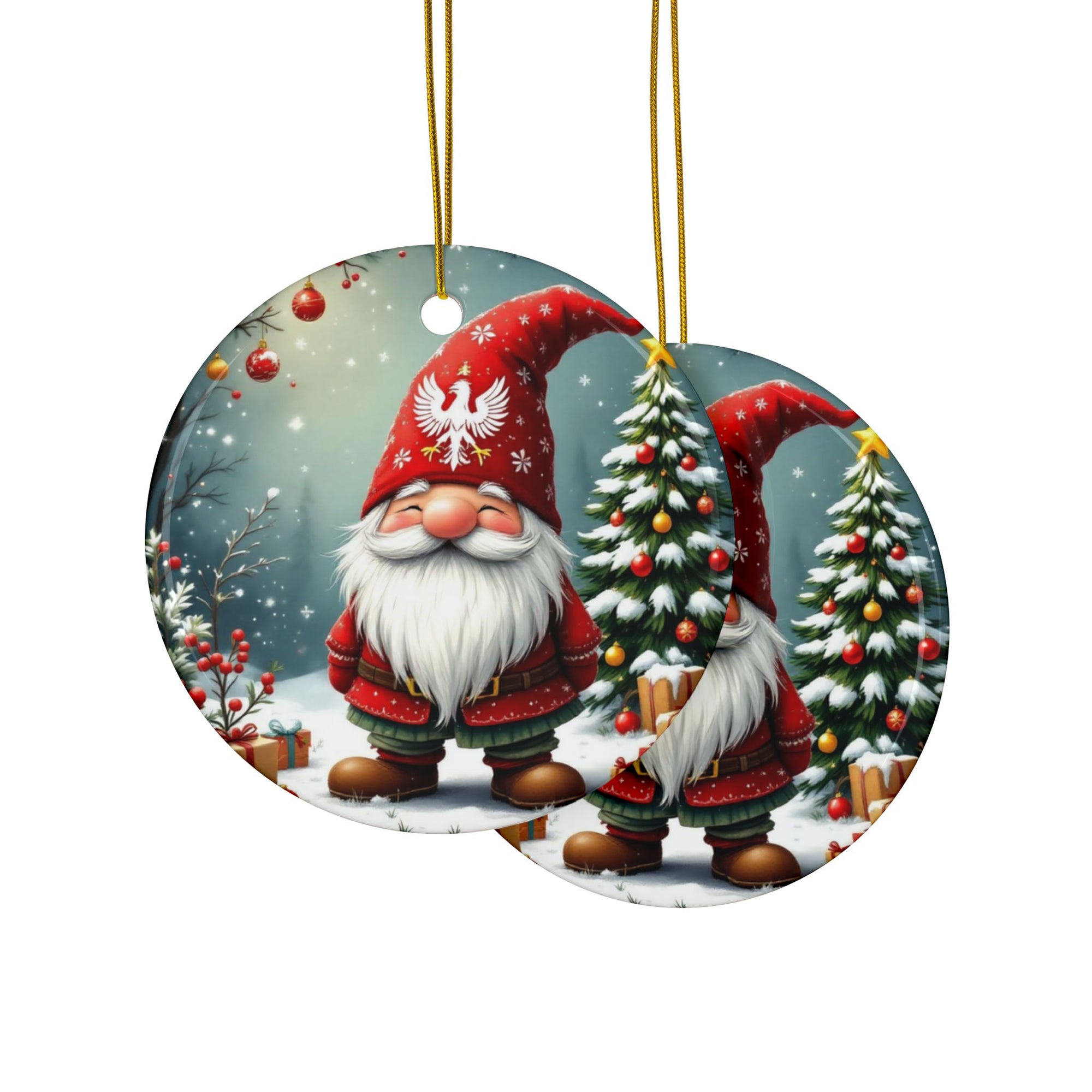 Polish Gnome Christmas Ornament