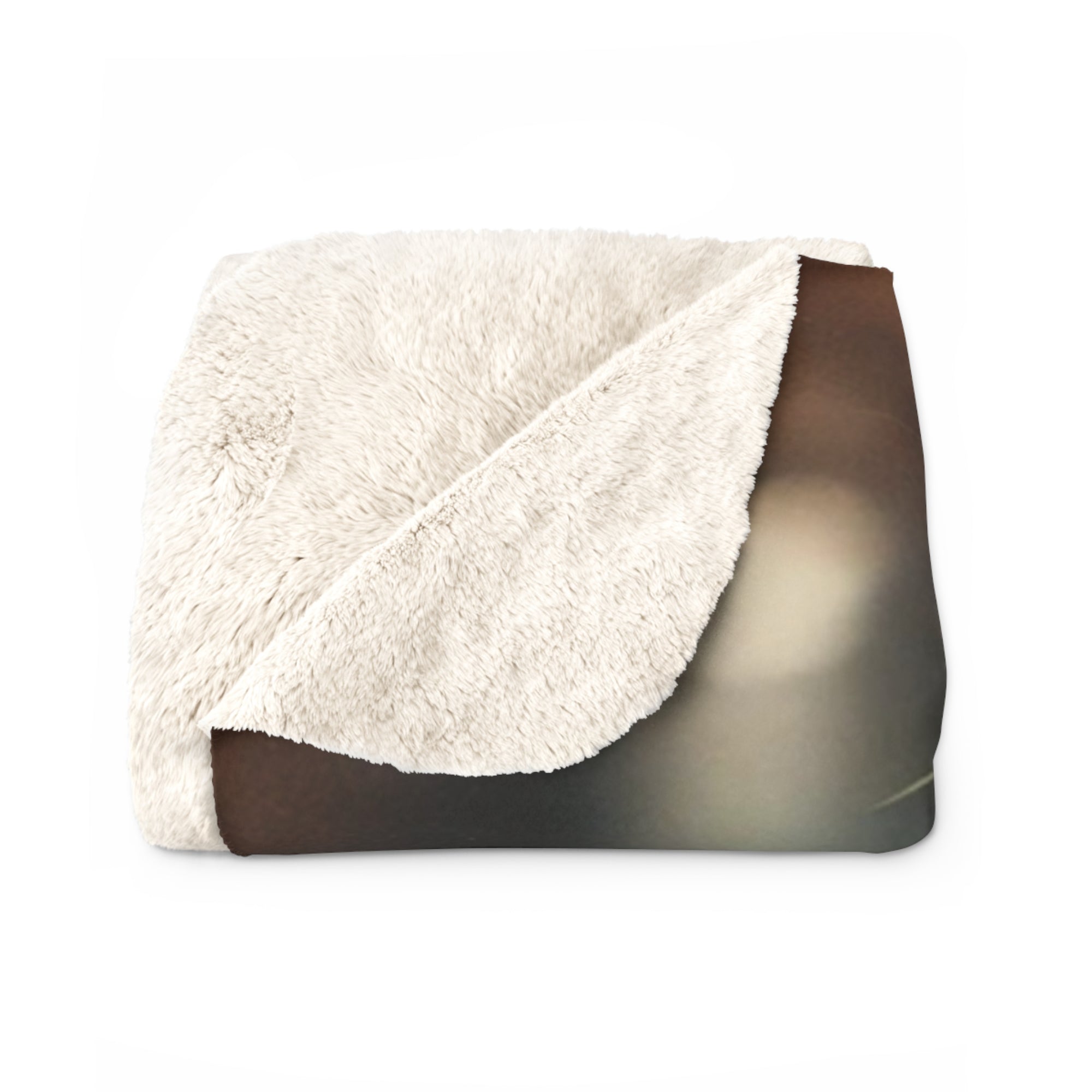 Cute Polish Cat Sherpa Fleece Blanket