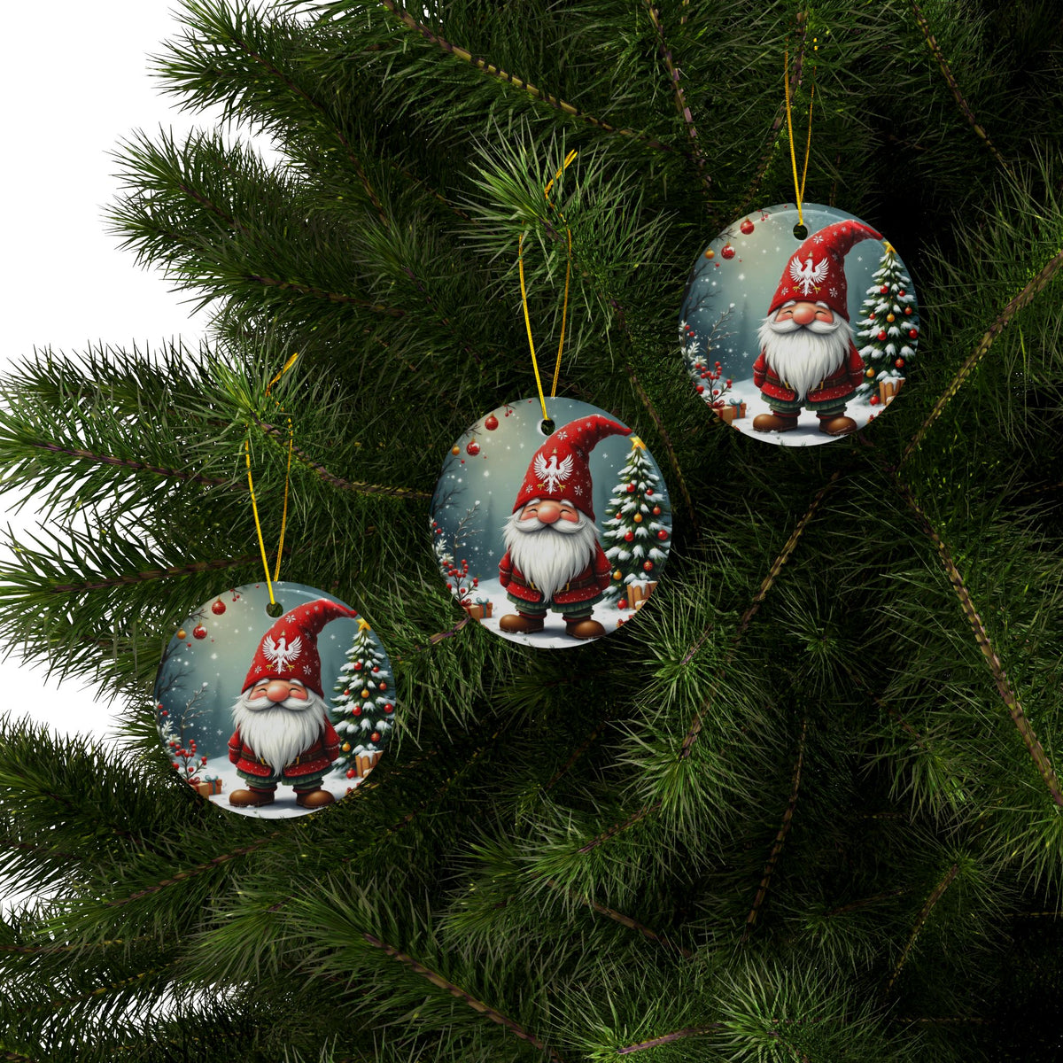 Polish Gnome Christmas Ornament