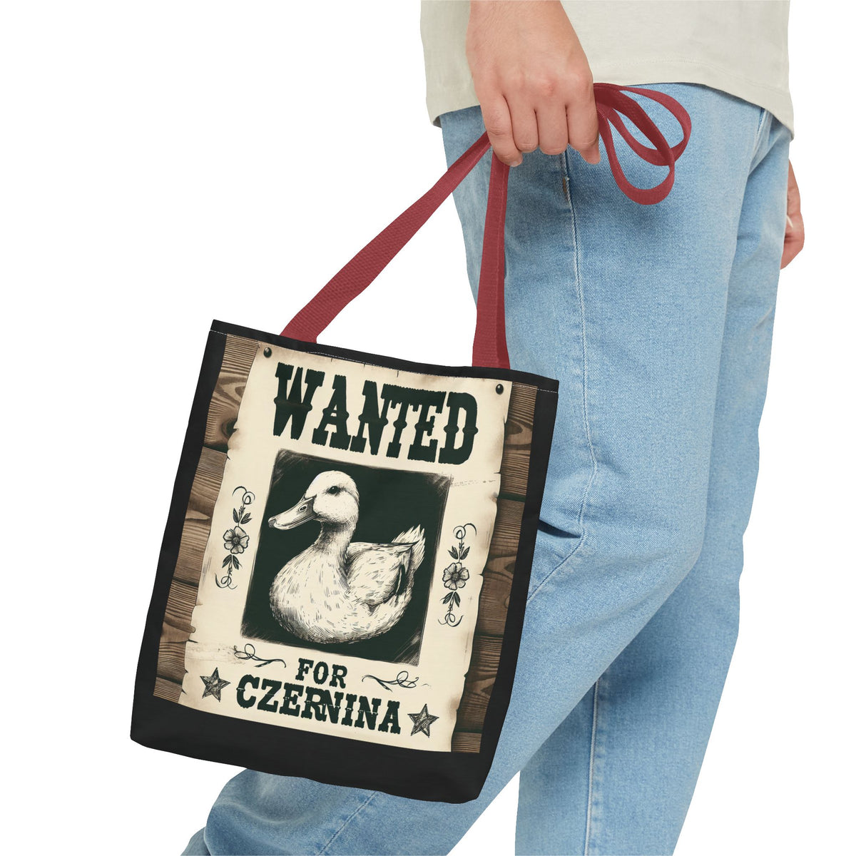 Funny Wanted Duck For Czernina Tote Bag