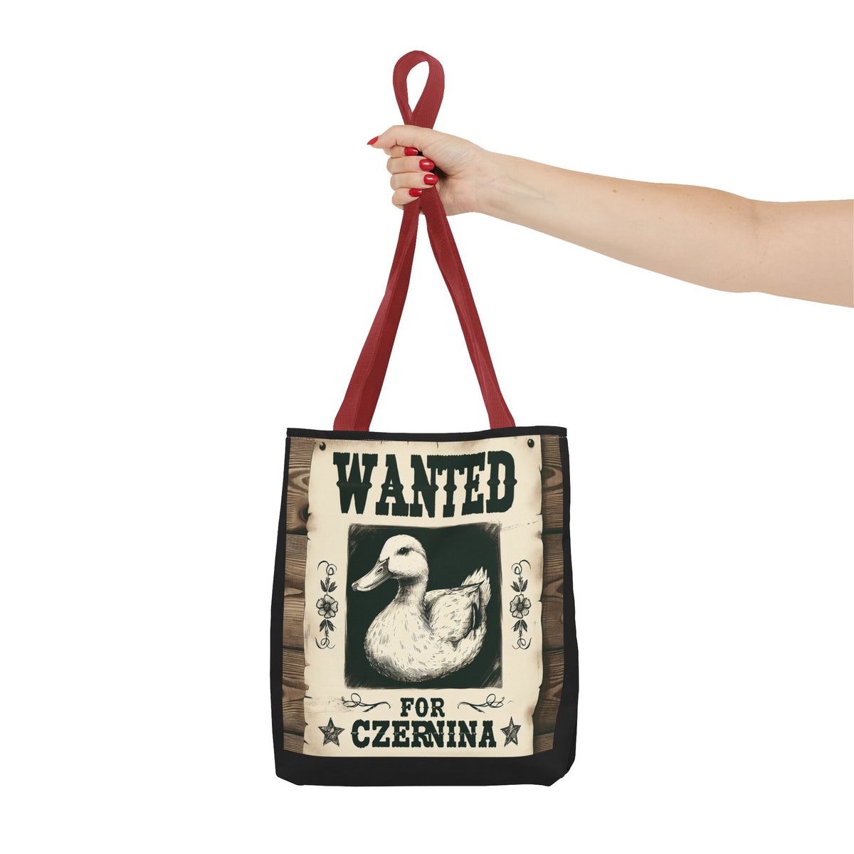 Funny Wanted Duck For Czernina Tote Bag