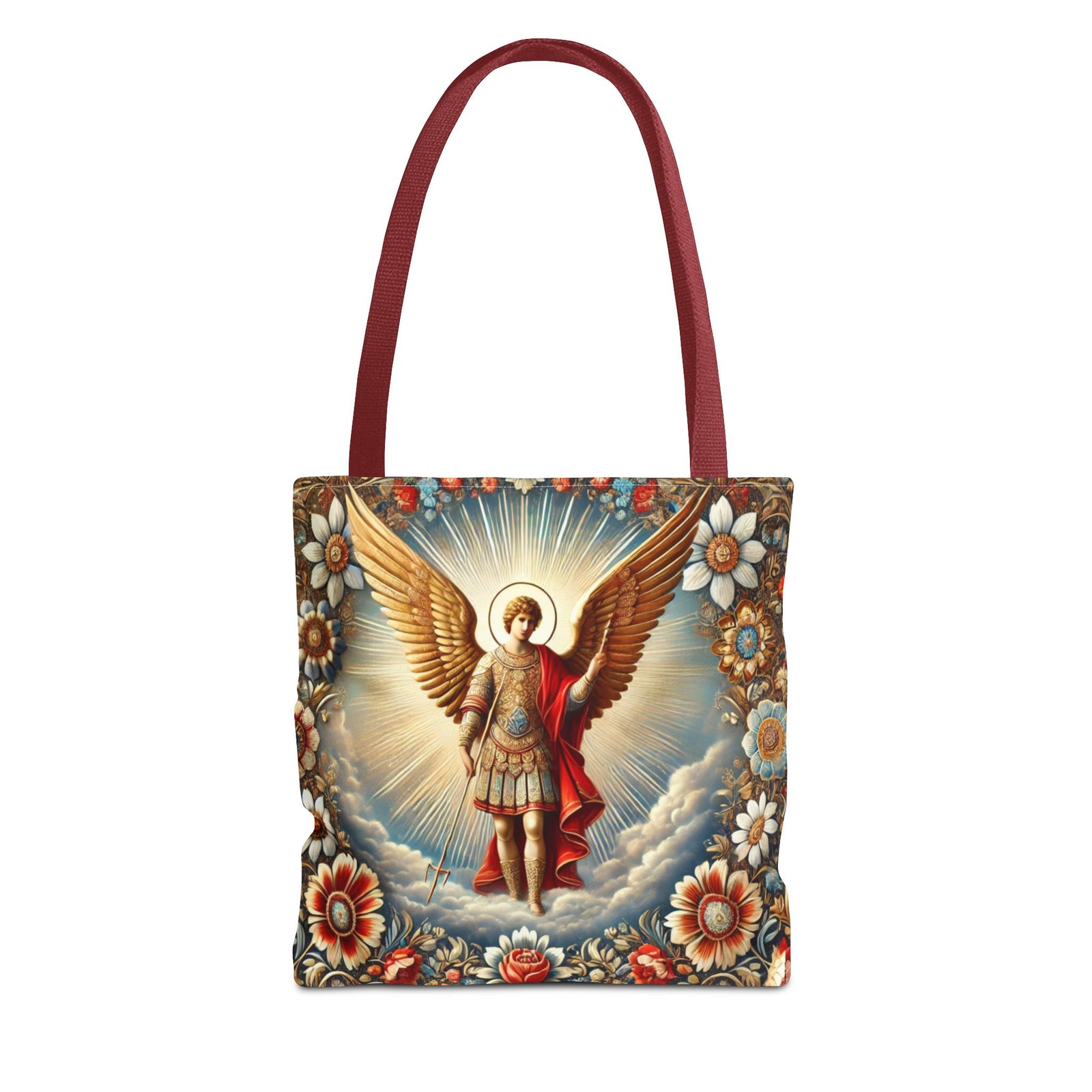 Archangel Michael Heavens Gate Biblical Tote Bag