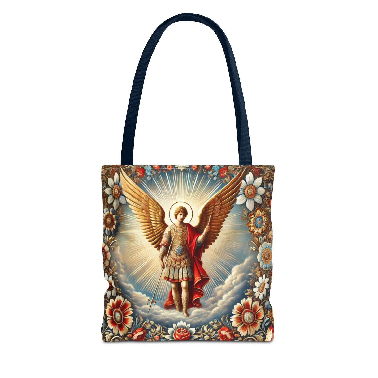 Archangel Michael Heavens Gate Biblical Tote Bag