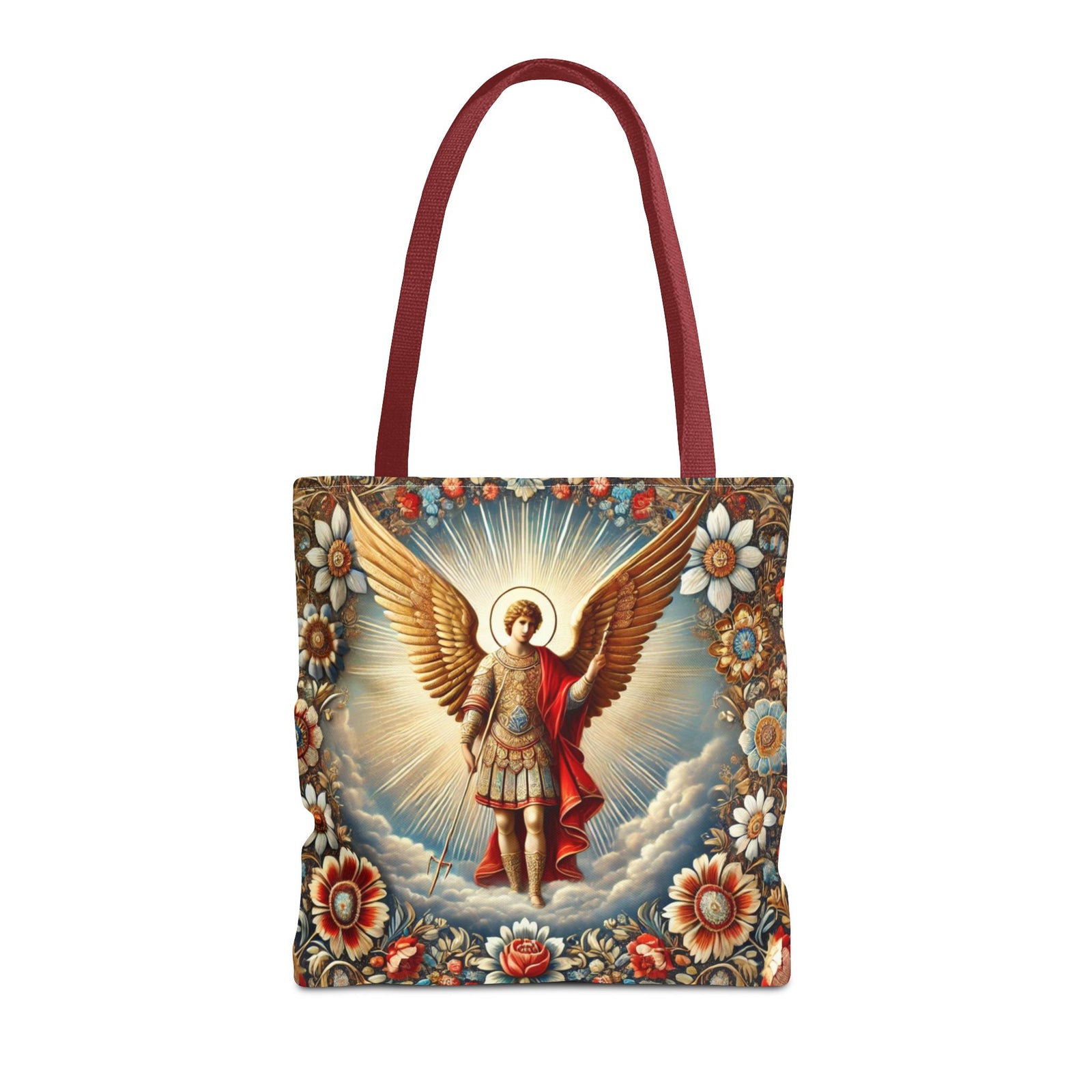 Archangel Michael Heavens Gate Biblical Tote Bag