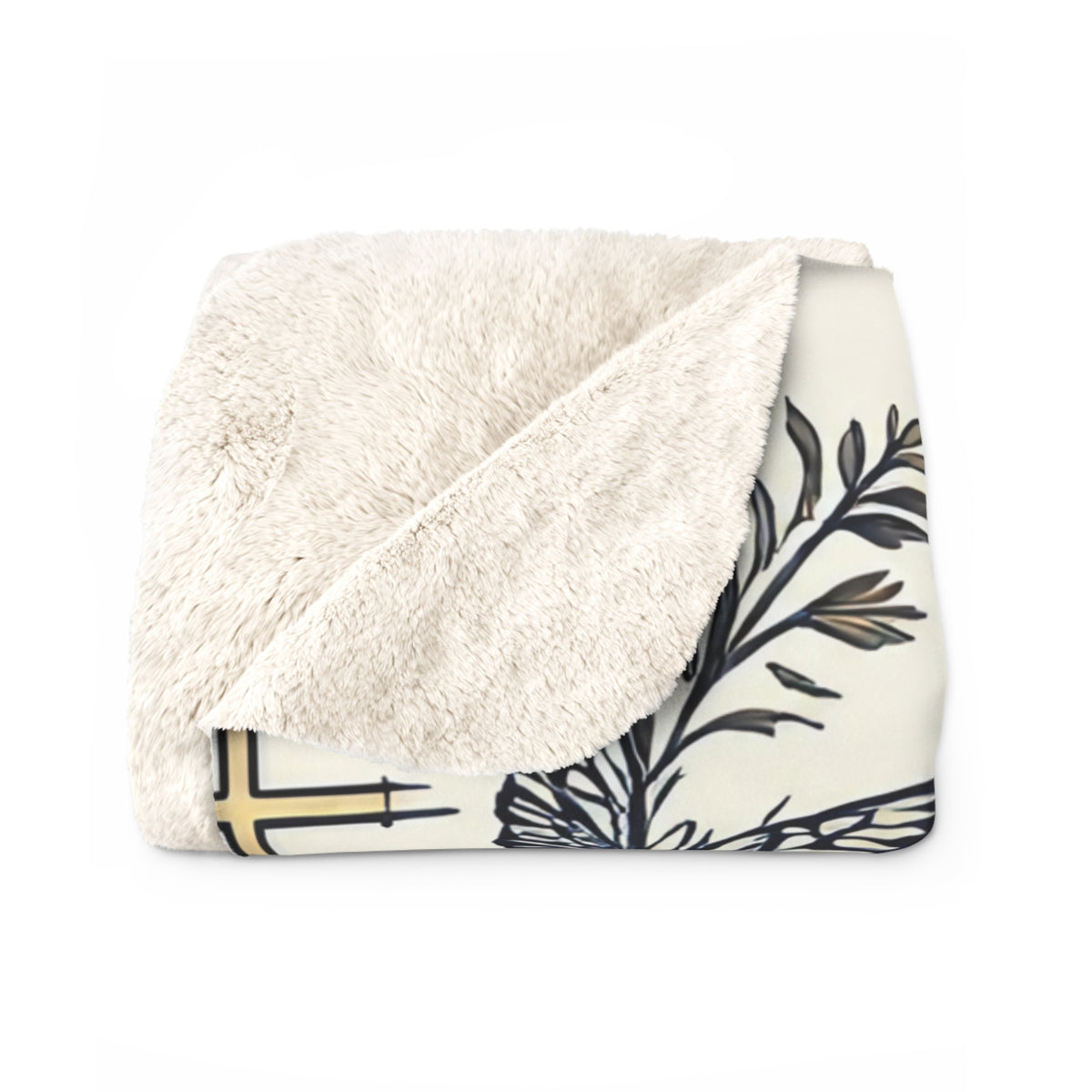 Mary &amp; Child Sherpa Fleece Blanket