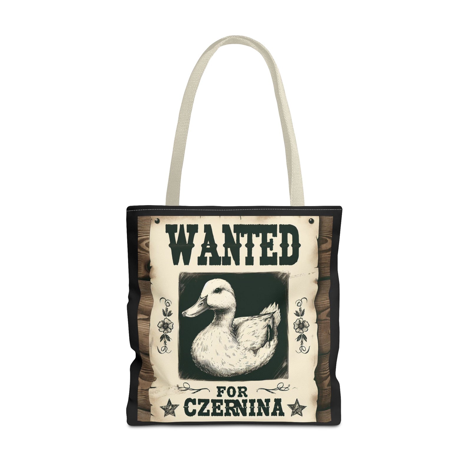 Funny Wanted Duck For Czernina Tote Bag