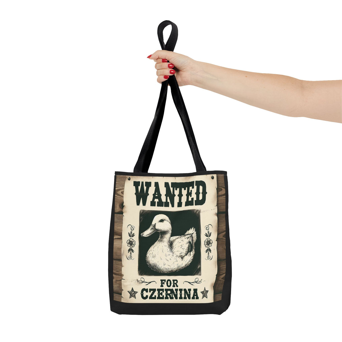 Funny Wanted Duck For Czernina Tote Bag