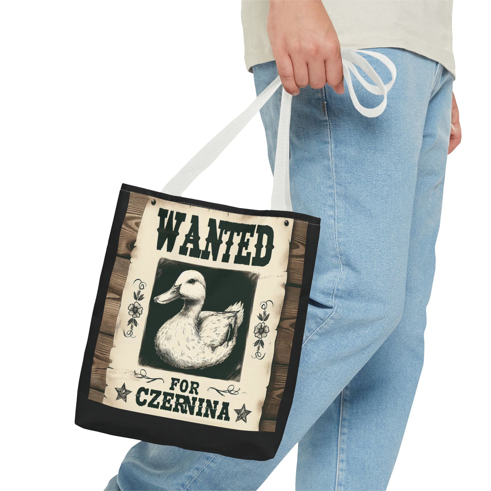 Funny Wanted Duck For Czernina Tote Bag