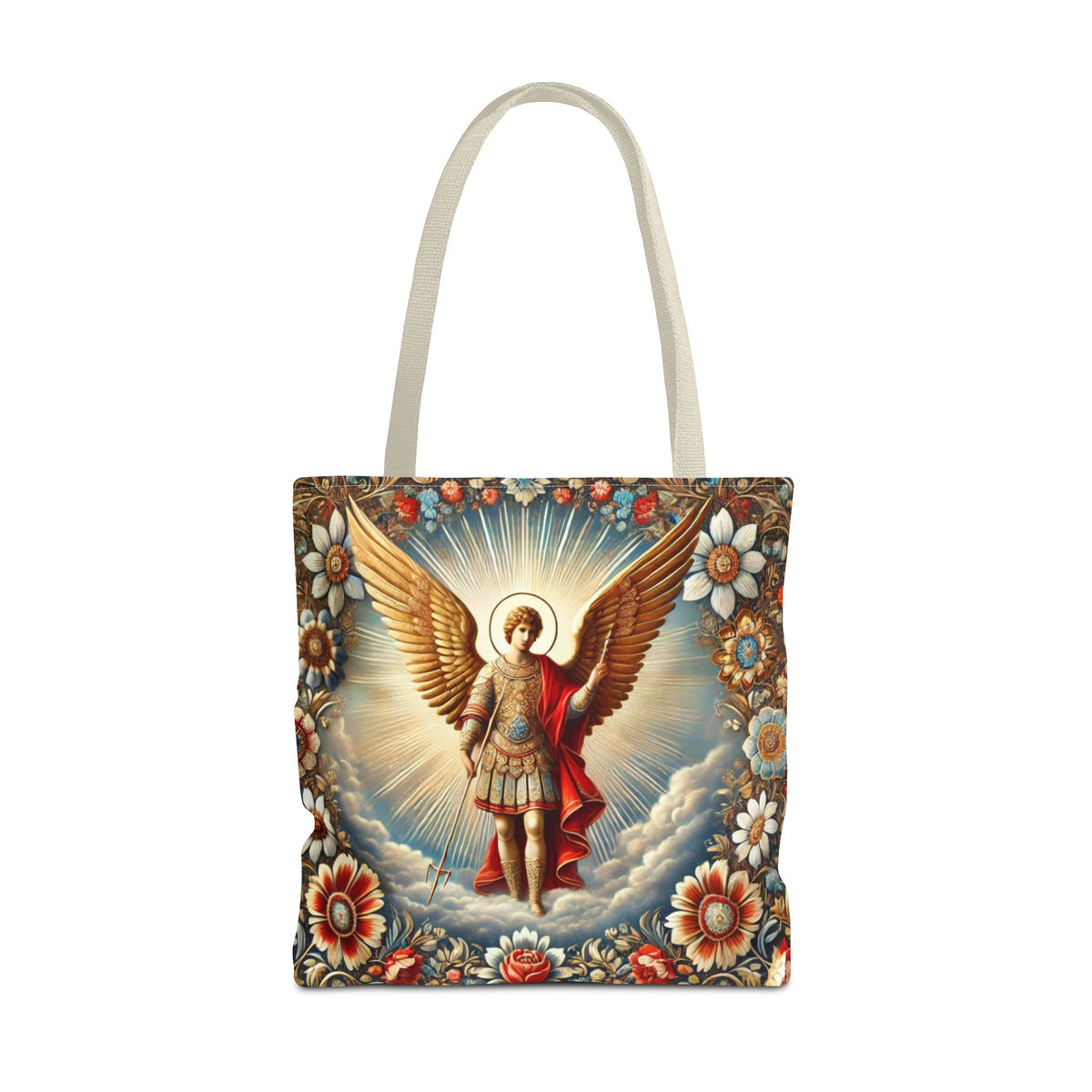 Archangel Michael Heavens Gate Biblical Tote Bag