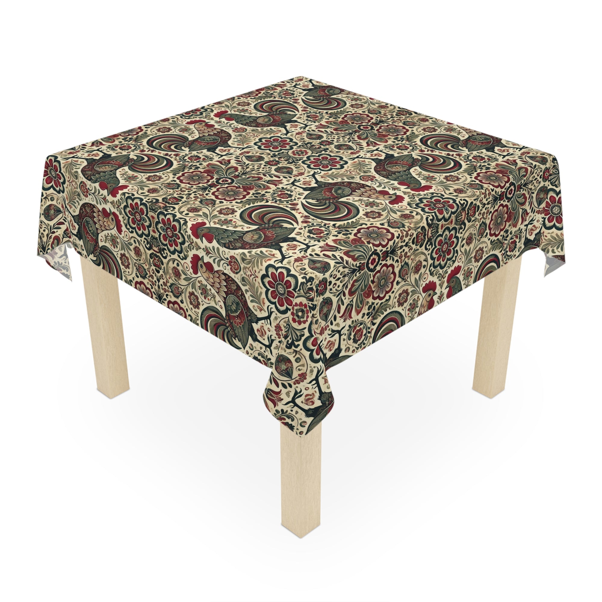 Farmhouse Rooster Tablecloth
