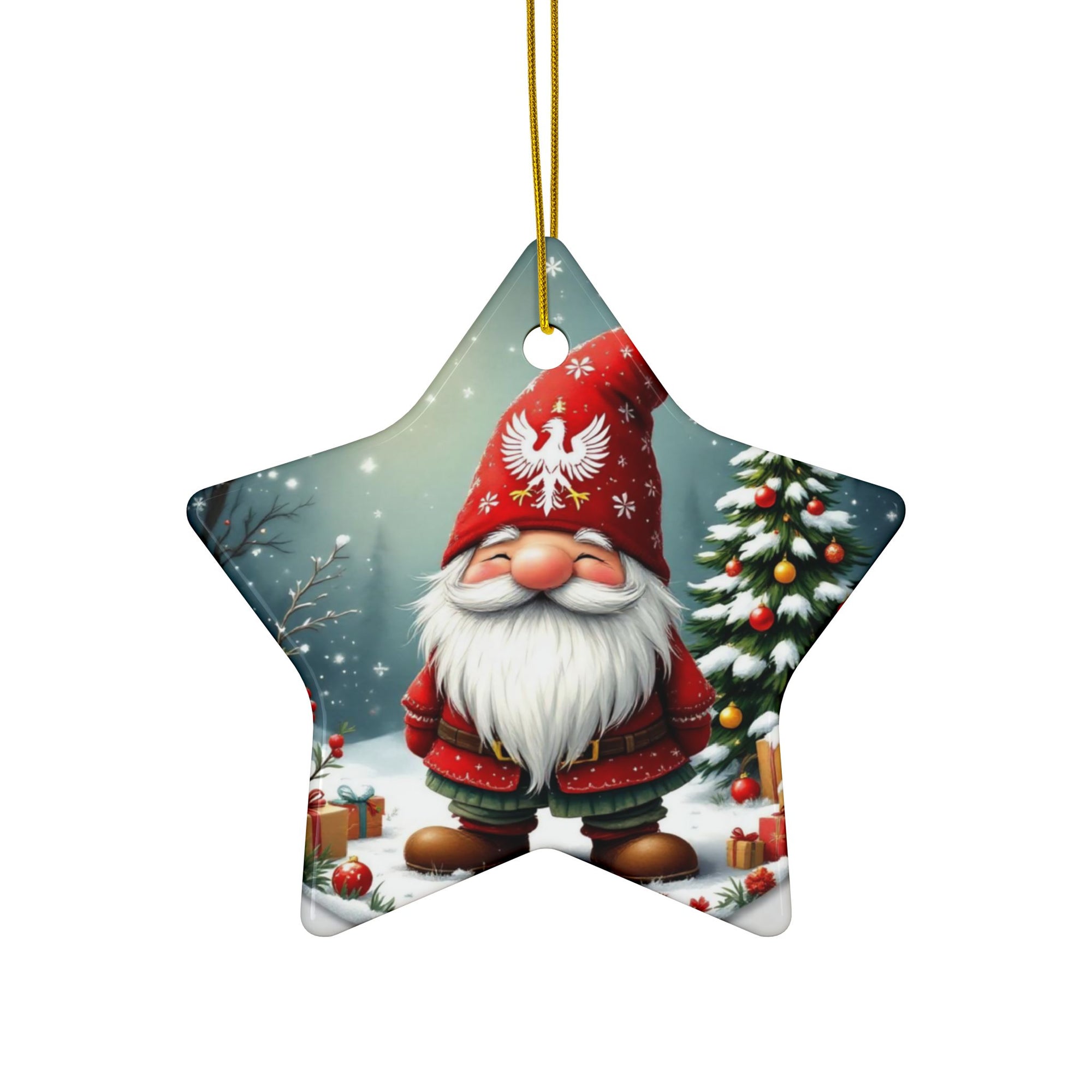 Polish Gnome Christmas Ornament