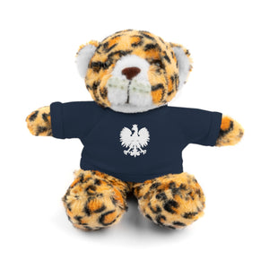 Stuffed Animals with Polish Eagle Tee - Navy / Jaguar / 8" - Polish Shirt Store