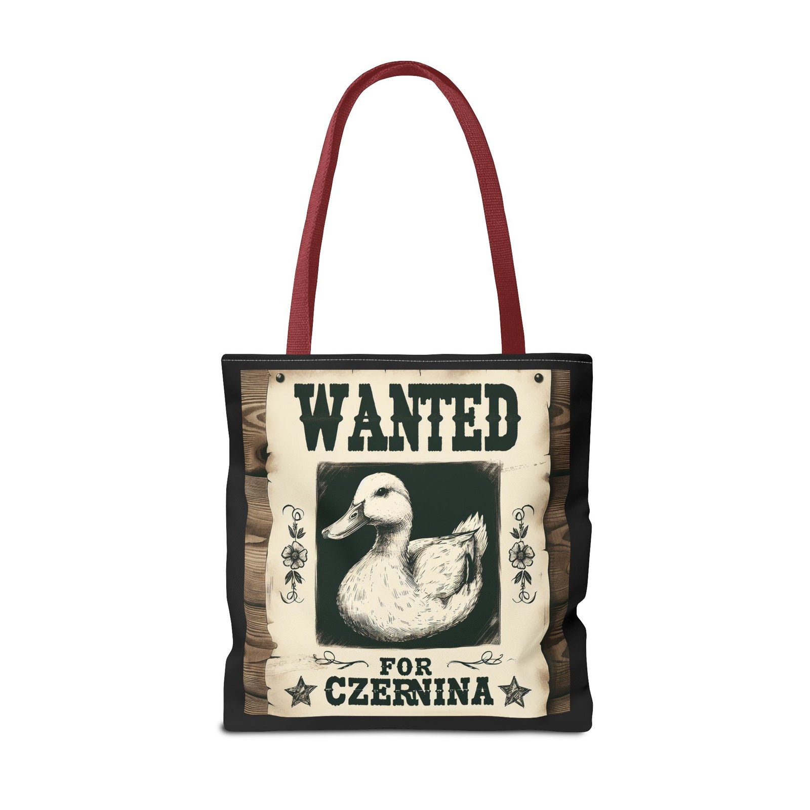 Funny Wanted Duck For Czernina Tote Bag