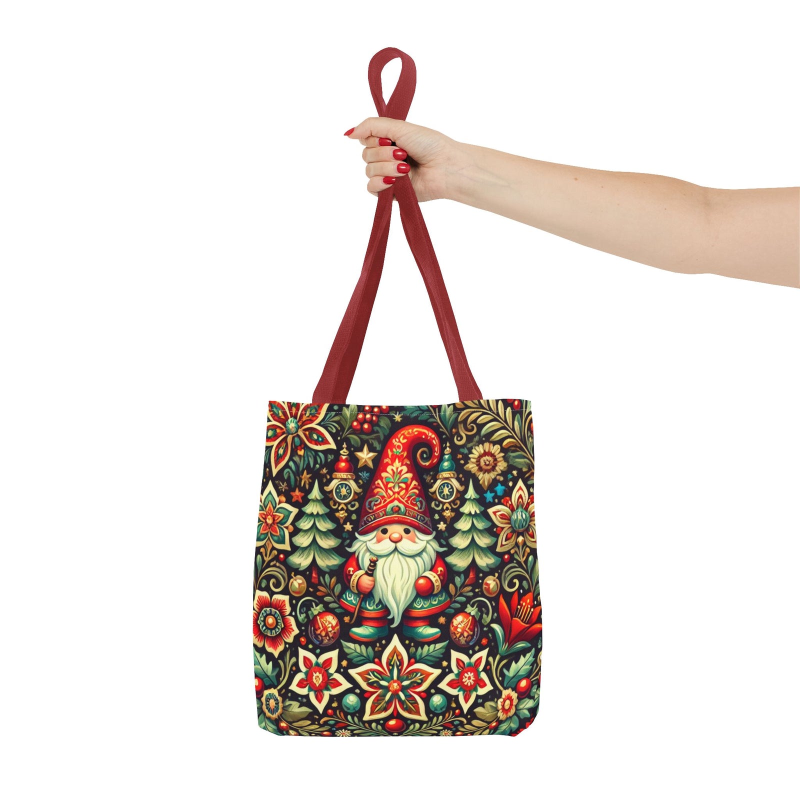 Christmas Gnome Tote Bag
