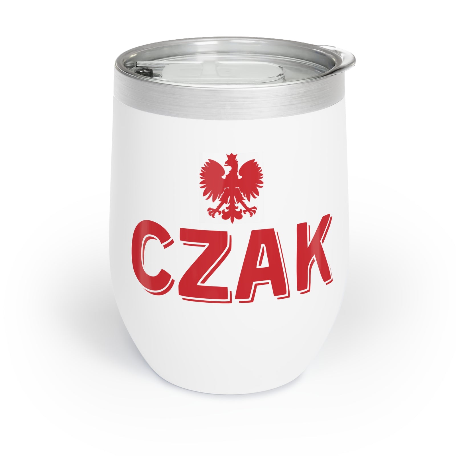 CZAK Polish Surname Ending Wine Tumbler