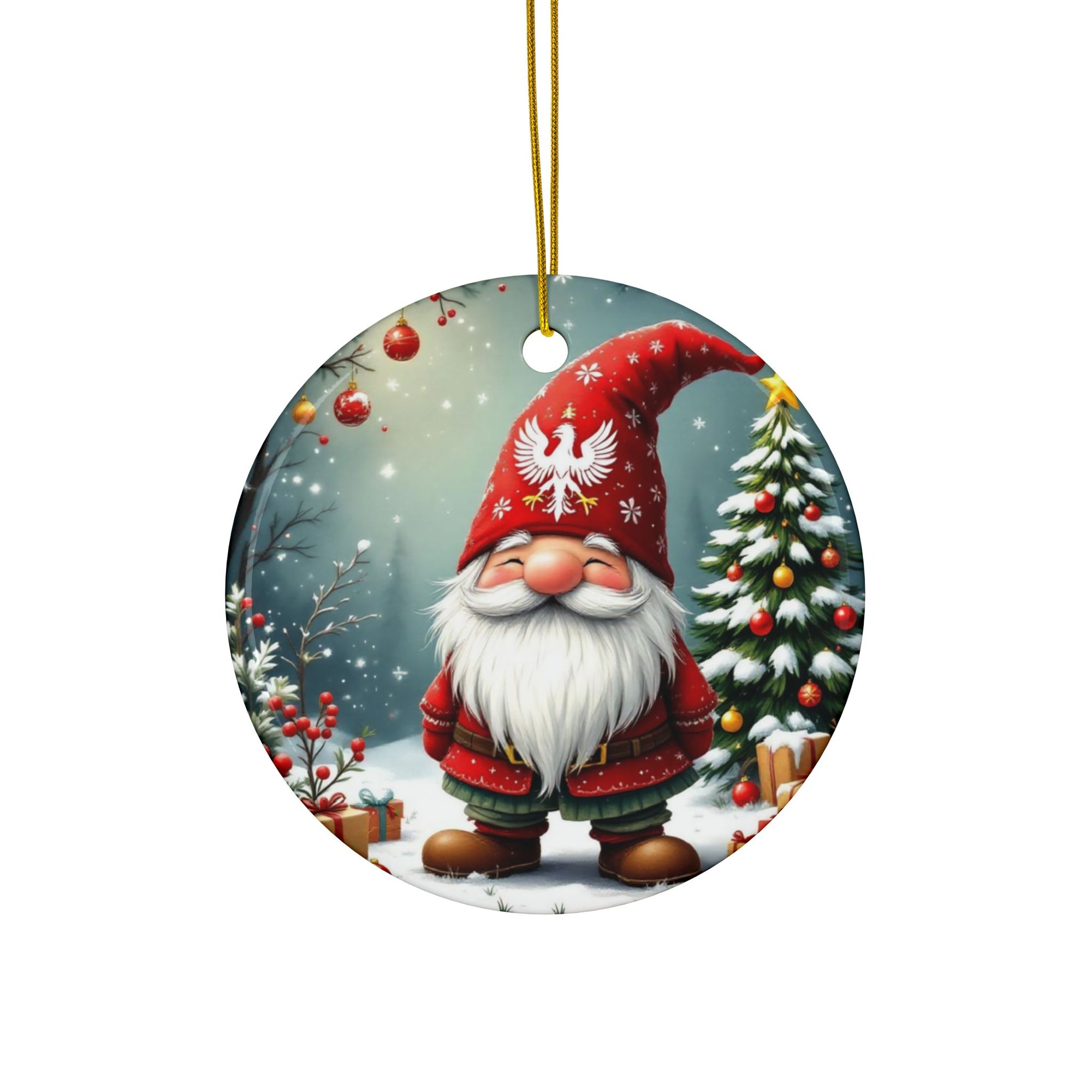 Polish Gnome Christmas Ornament