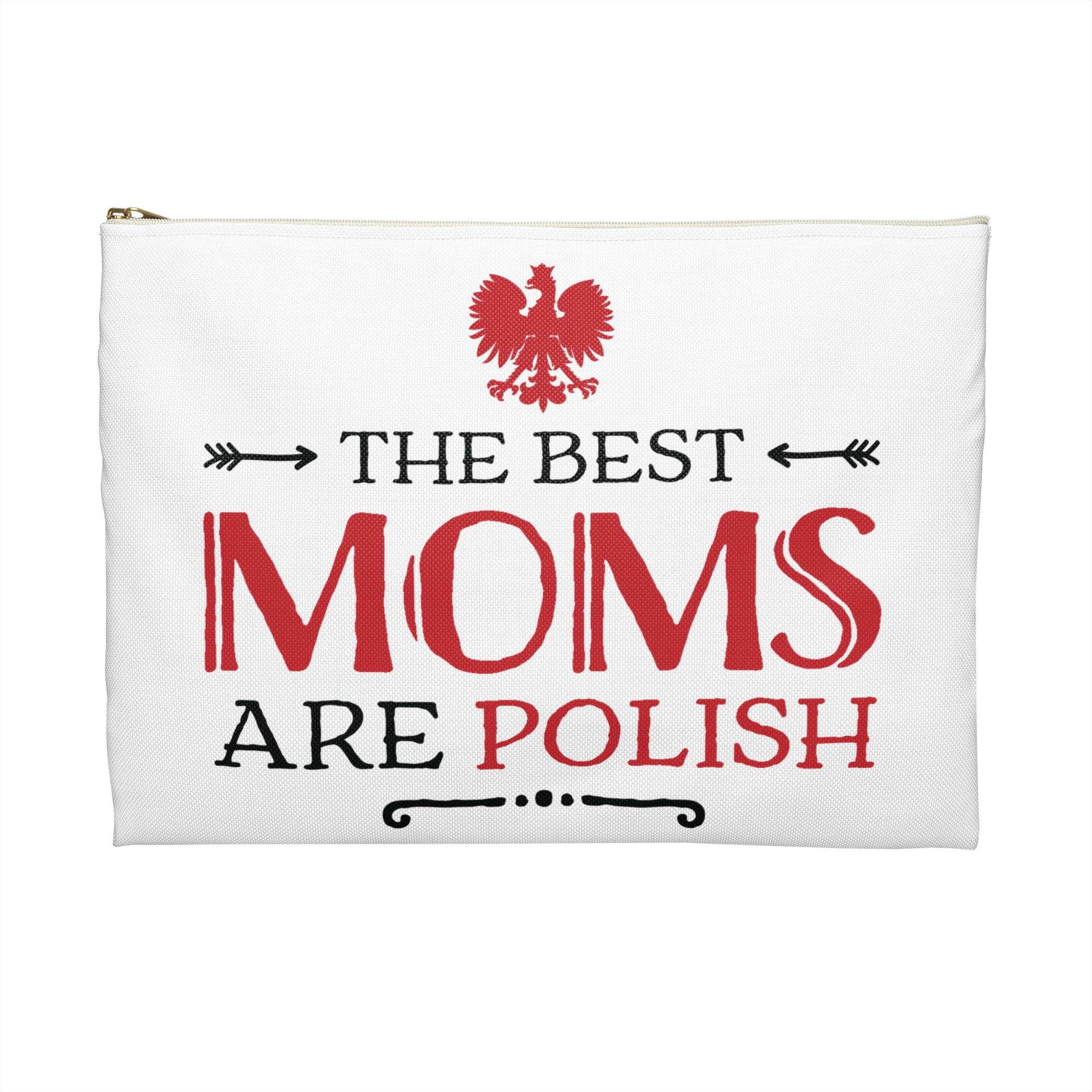 Polish Moms Accessory Pouch - Gift for Mom, Organizer Bag, Makeup Bag, Cute Storage