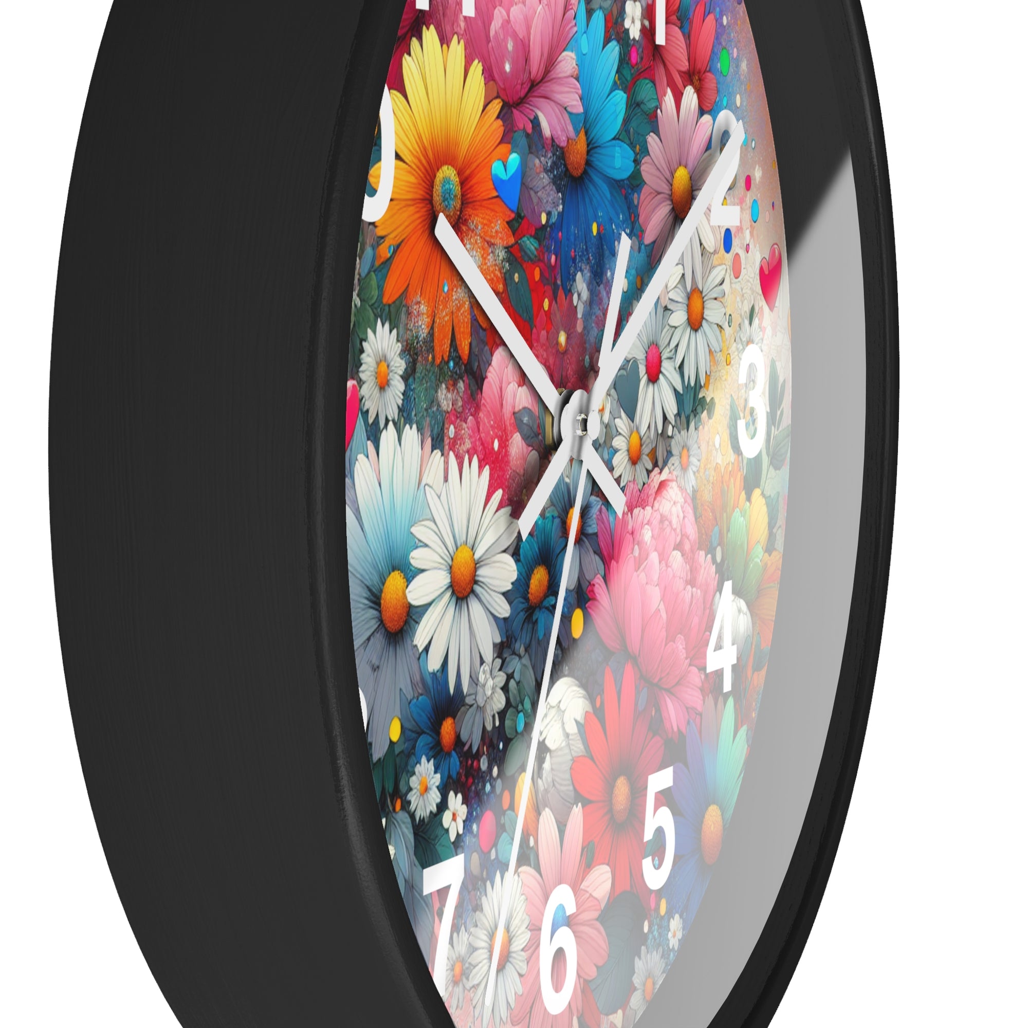 Blooming Floral Wall Clock