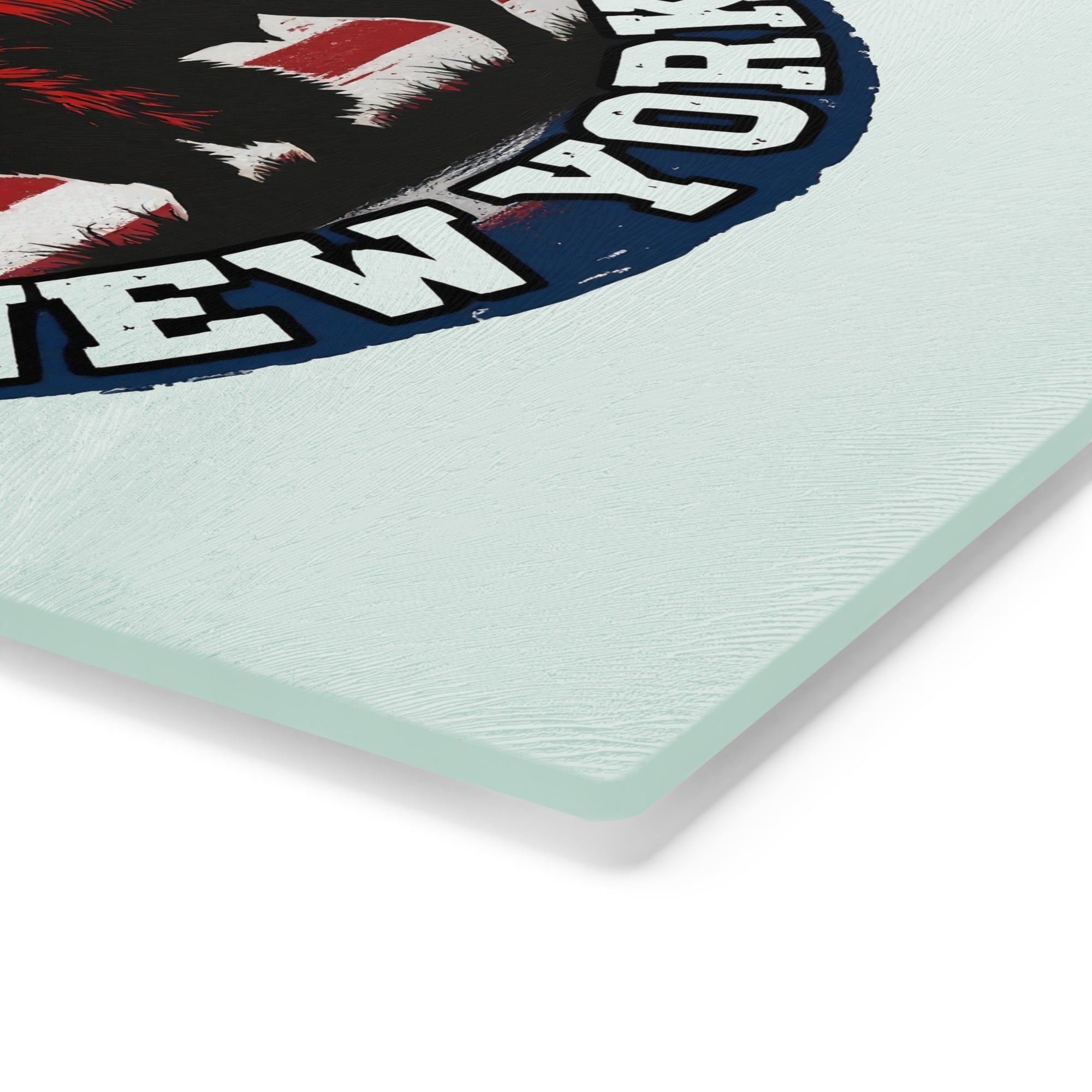 Buffalo NY 716 Tempered Glass Cutting Board