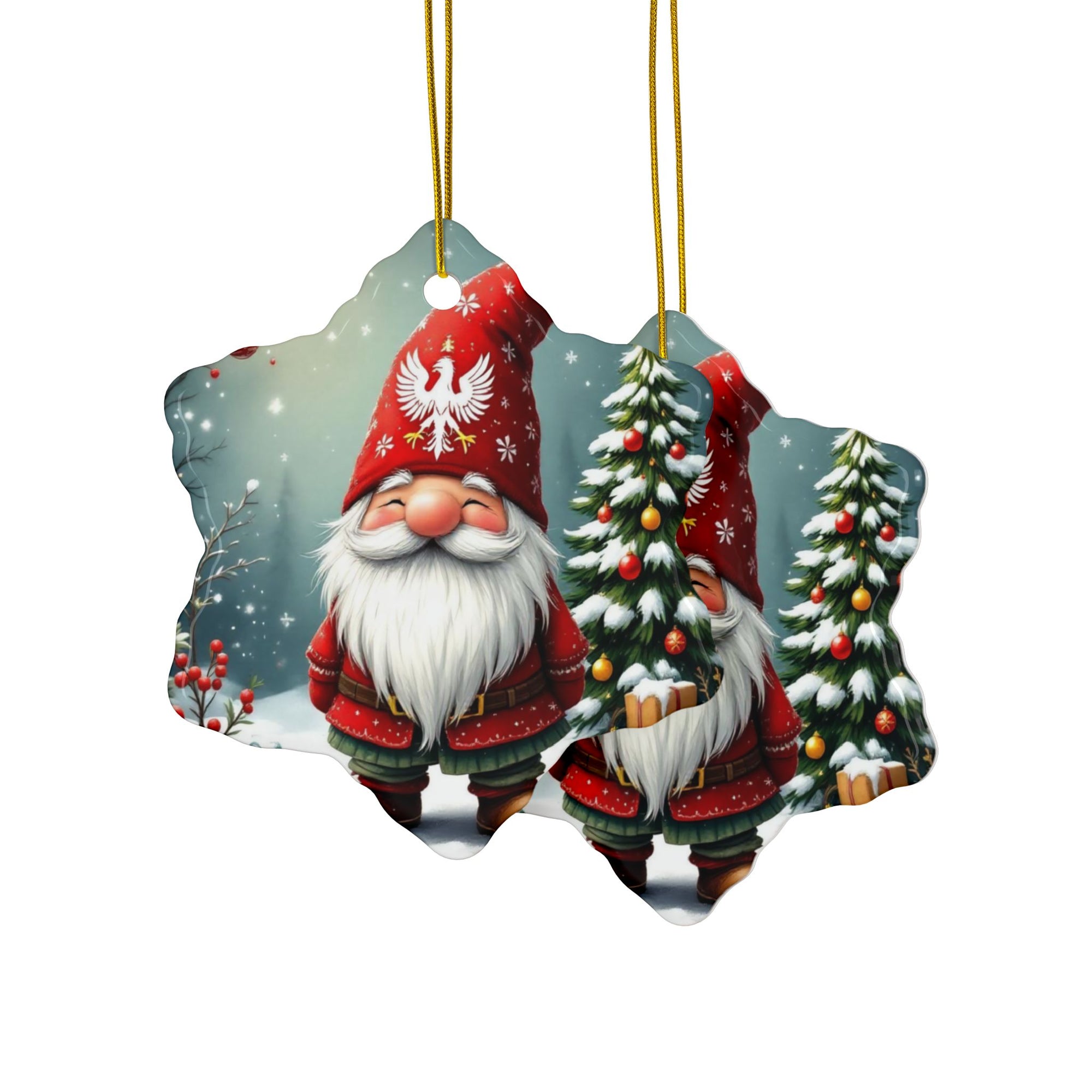 Polish Gnome Christmas Ornament