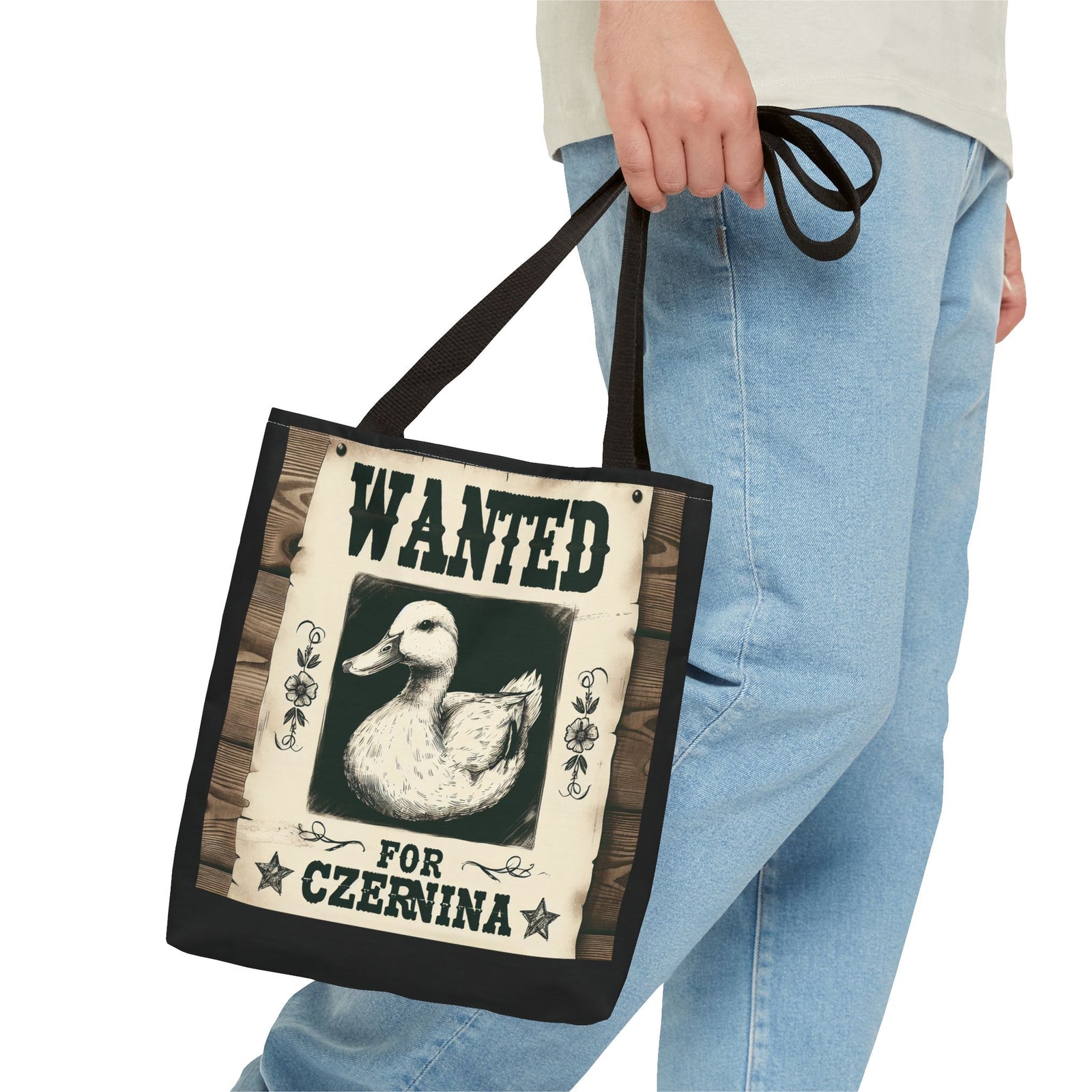 Funny Wanted Duck For Czernina Tote Bag