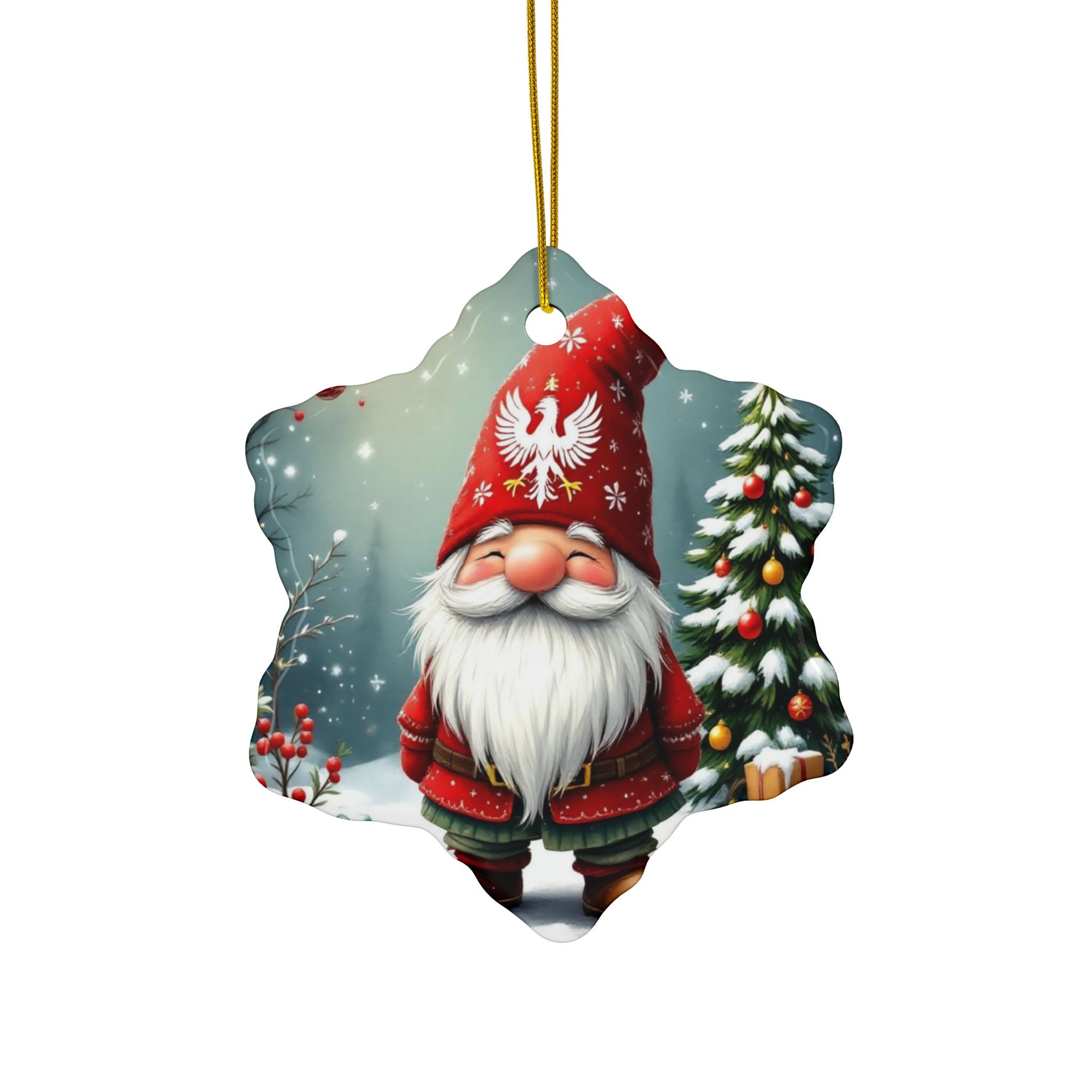 Polish Gnome Christmas Ornament