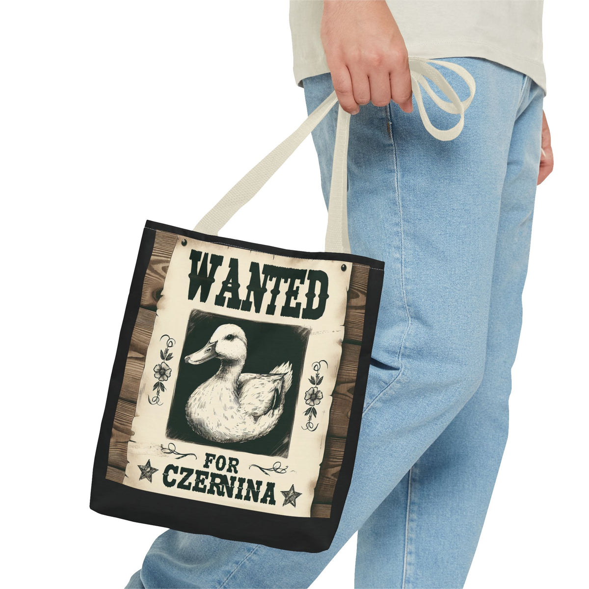 Funny Wanted Duck For Czernina Tote Bag