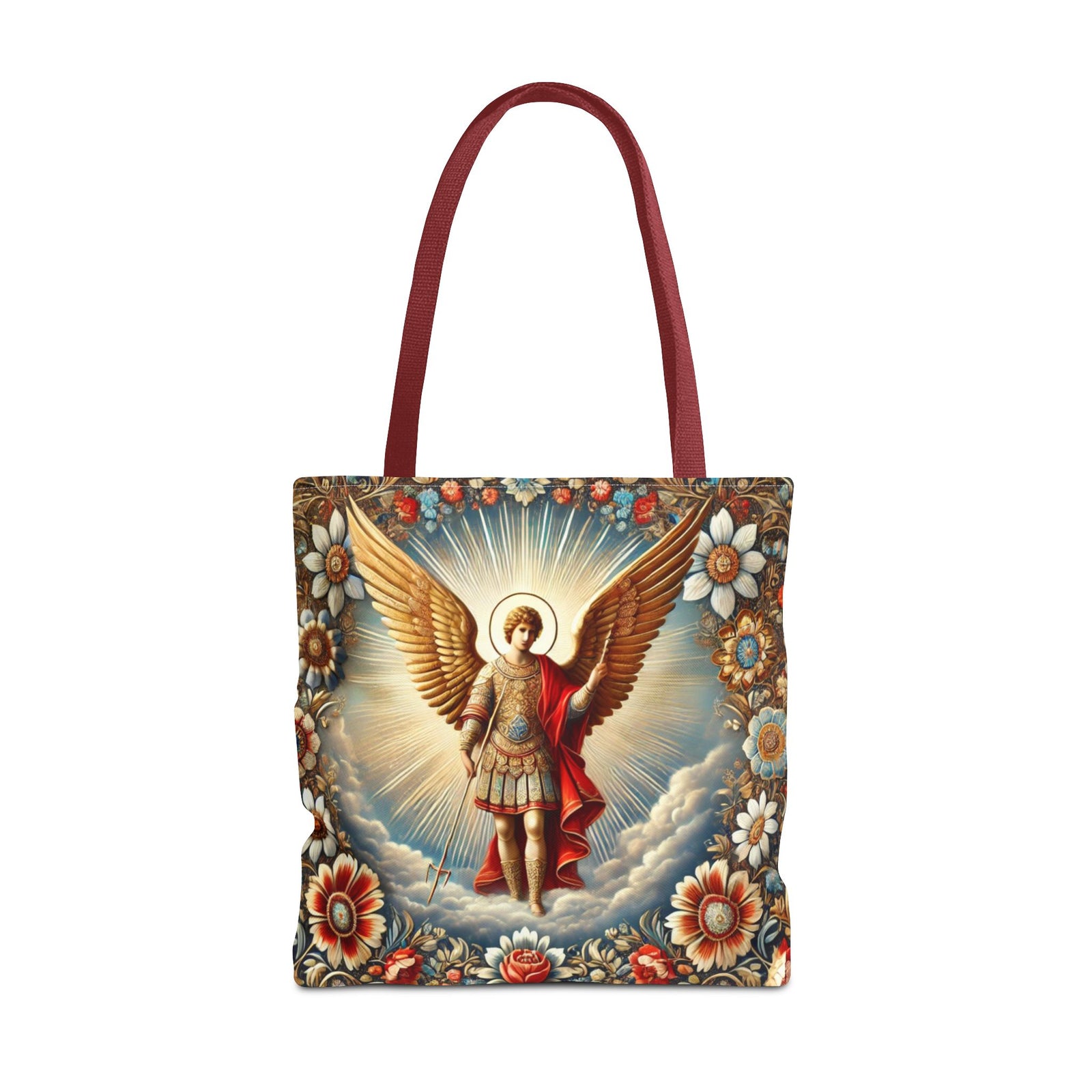 Archangel Michael Heavens Gate Biblical Tote Bag