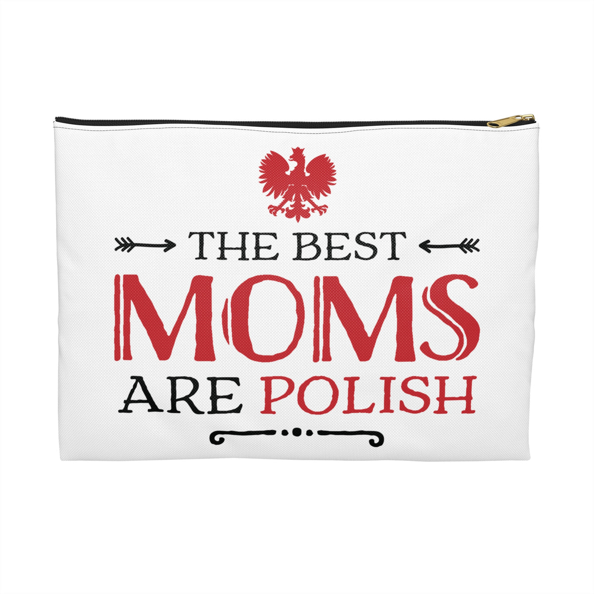 Polish Moms Accessory Pouch - Gift for Mom, Organizer Bag, Makeup Bag, Cute Storage