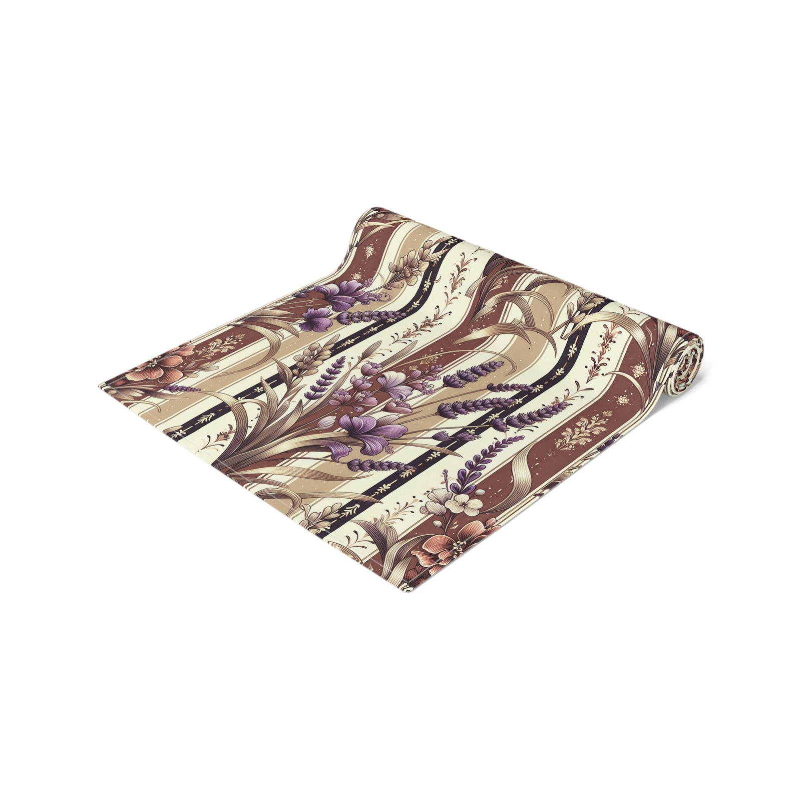 Elegant Floral Table Runner