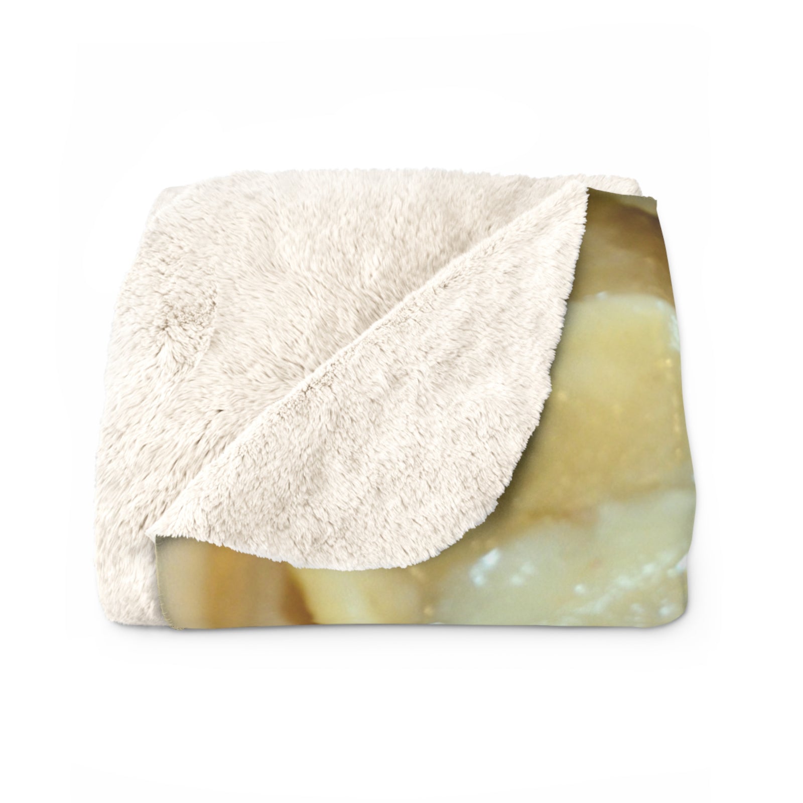 Plate of Pierogi Sherpa Fleece Blanket