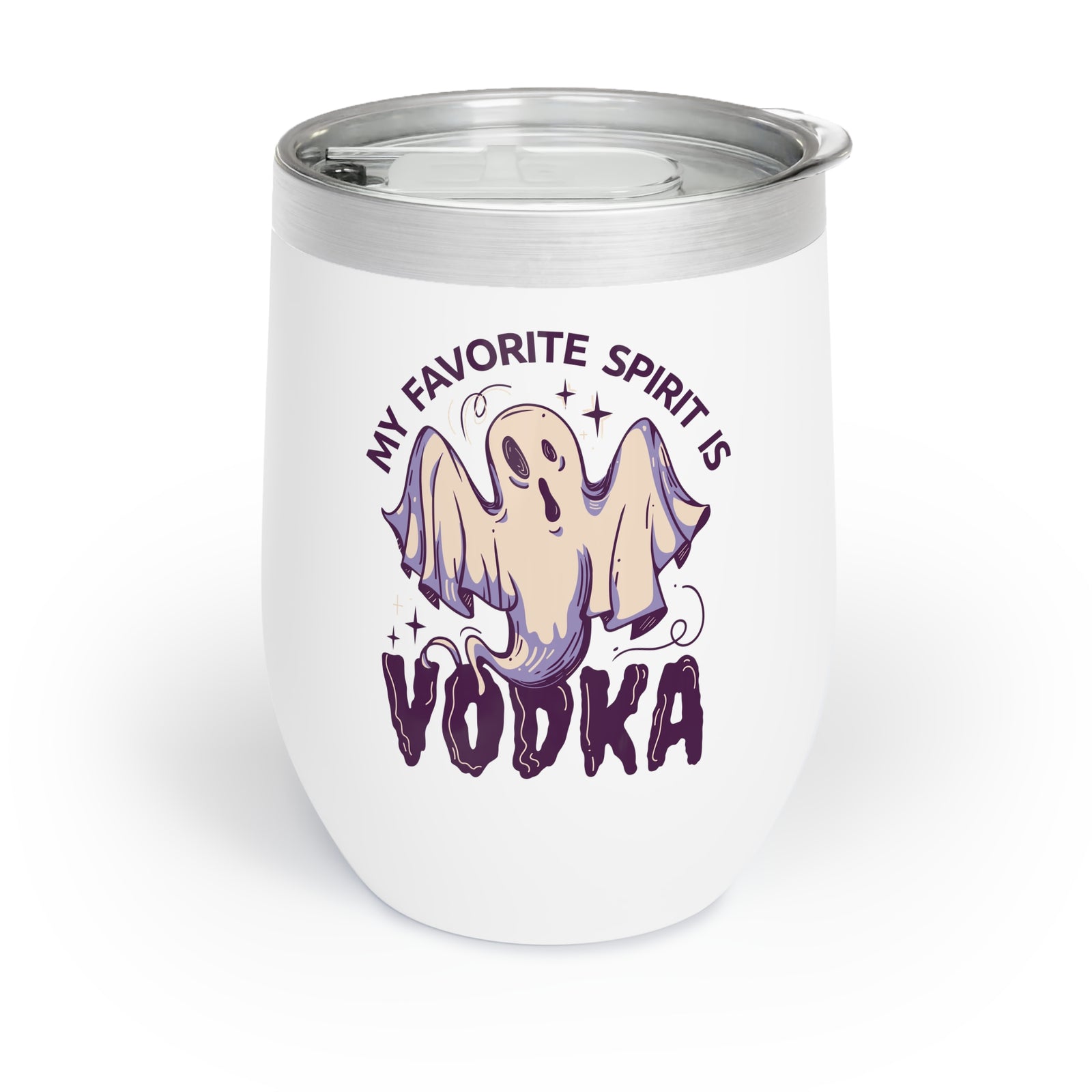 My Favorite Spirit is Vodka Wine Tumbler