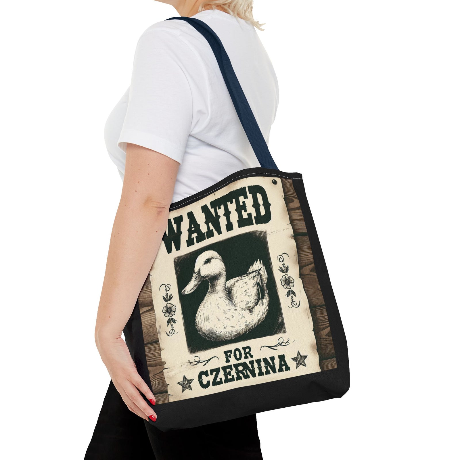 Funny Wanted Duck For Czernina Tote Bag