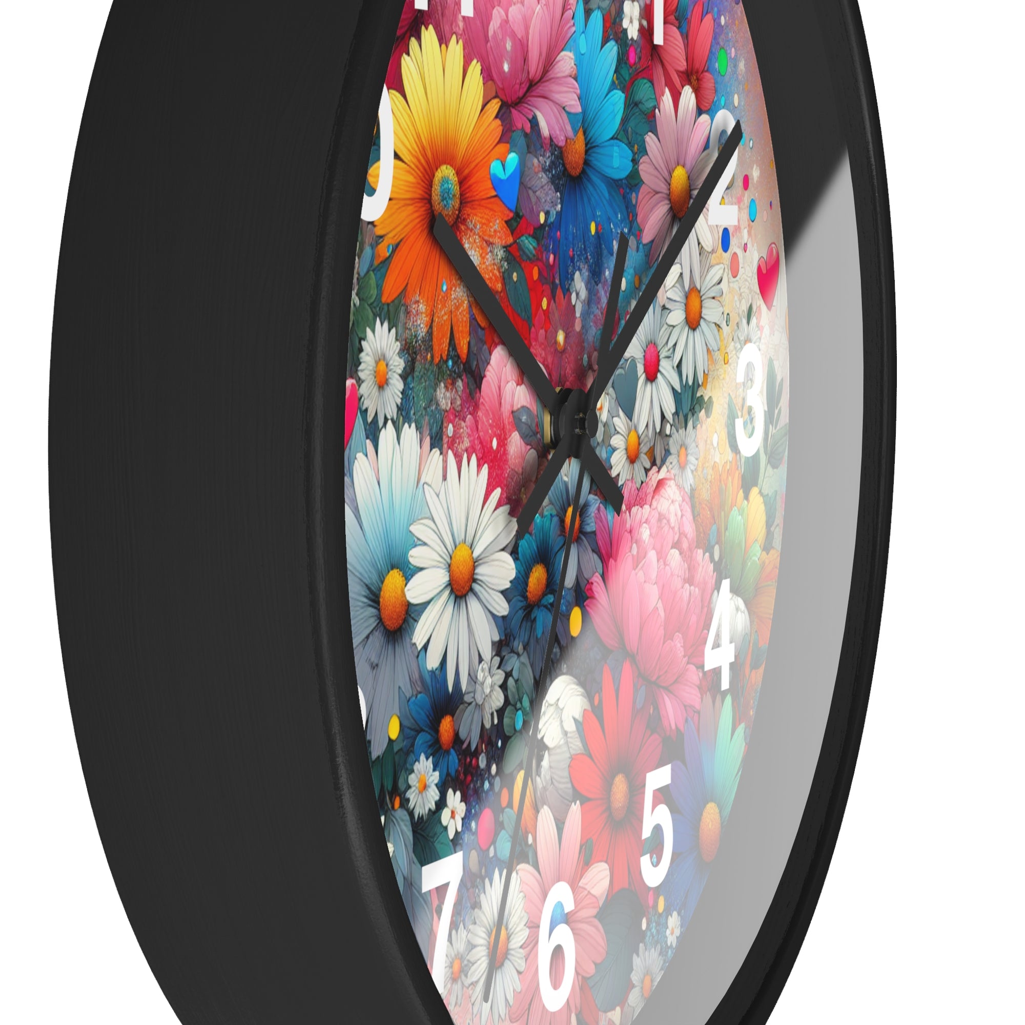 Blooming Floral Wall Clock