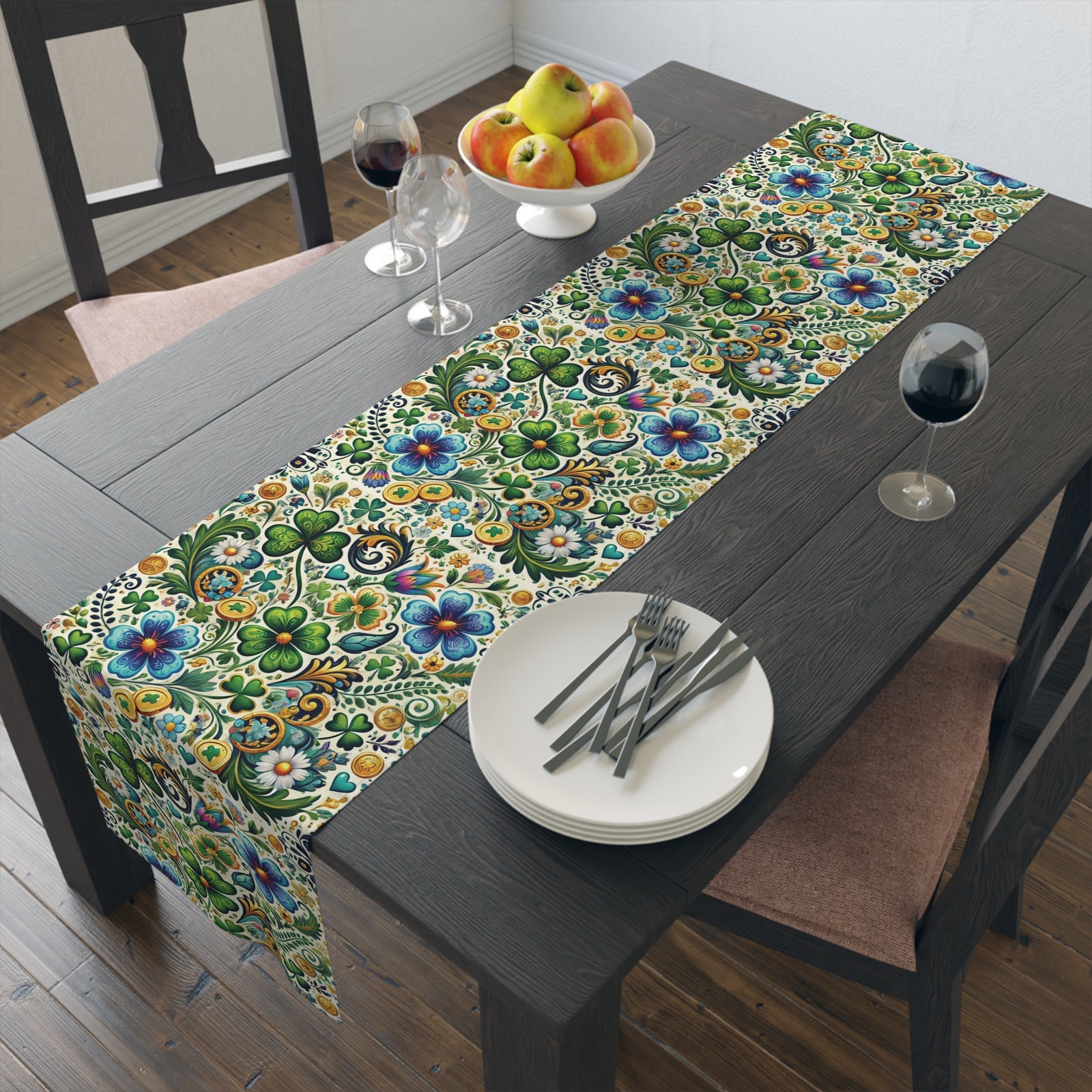 Floral Table Runner
