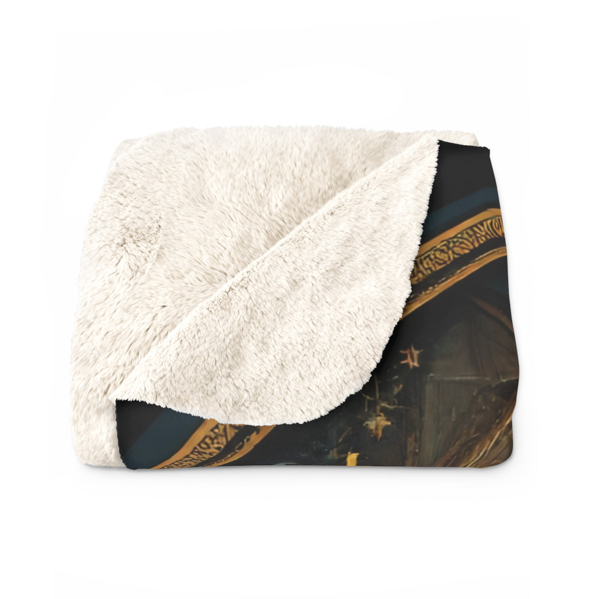 Religious Sherpa Fleece Blanket