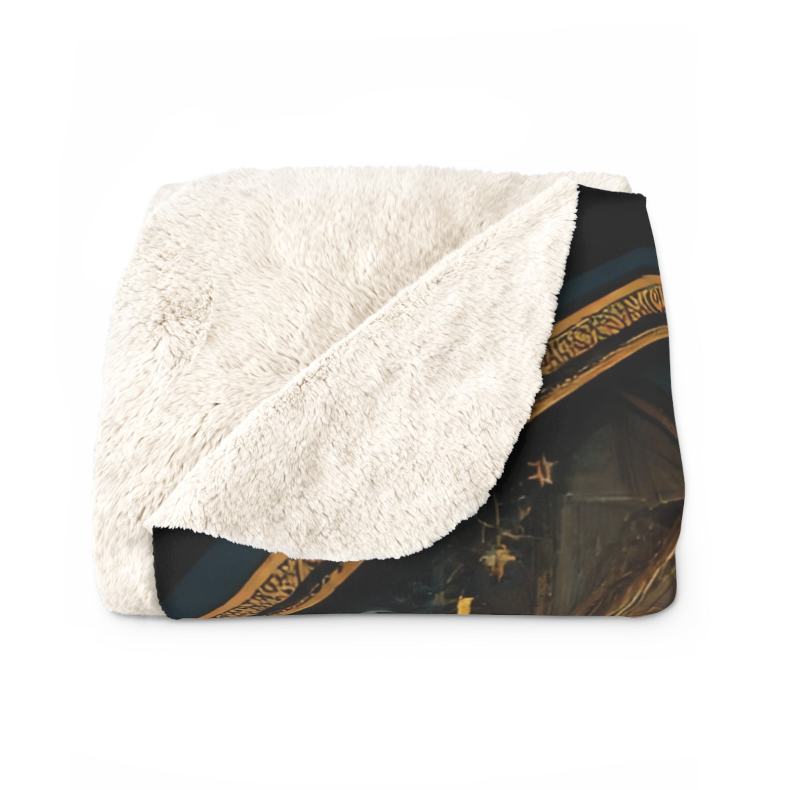 Religious Sherpa Fleece Blanket