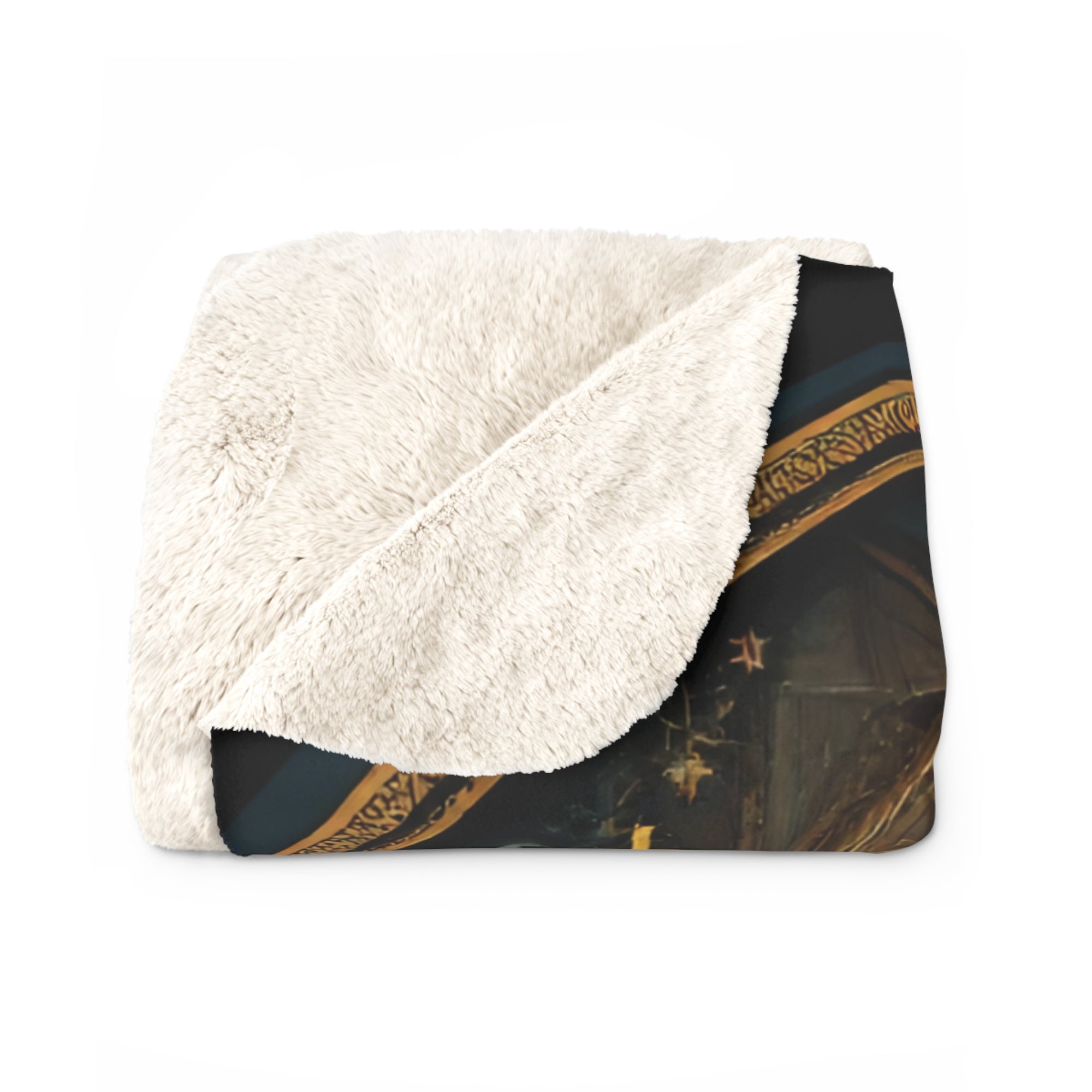 Religious Sherpa Fleece Blanket