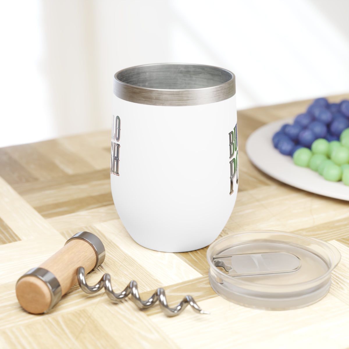 Buffalo Polish Wine Tumbler