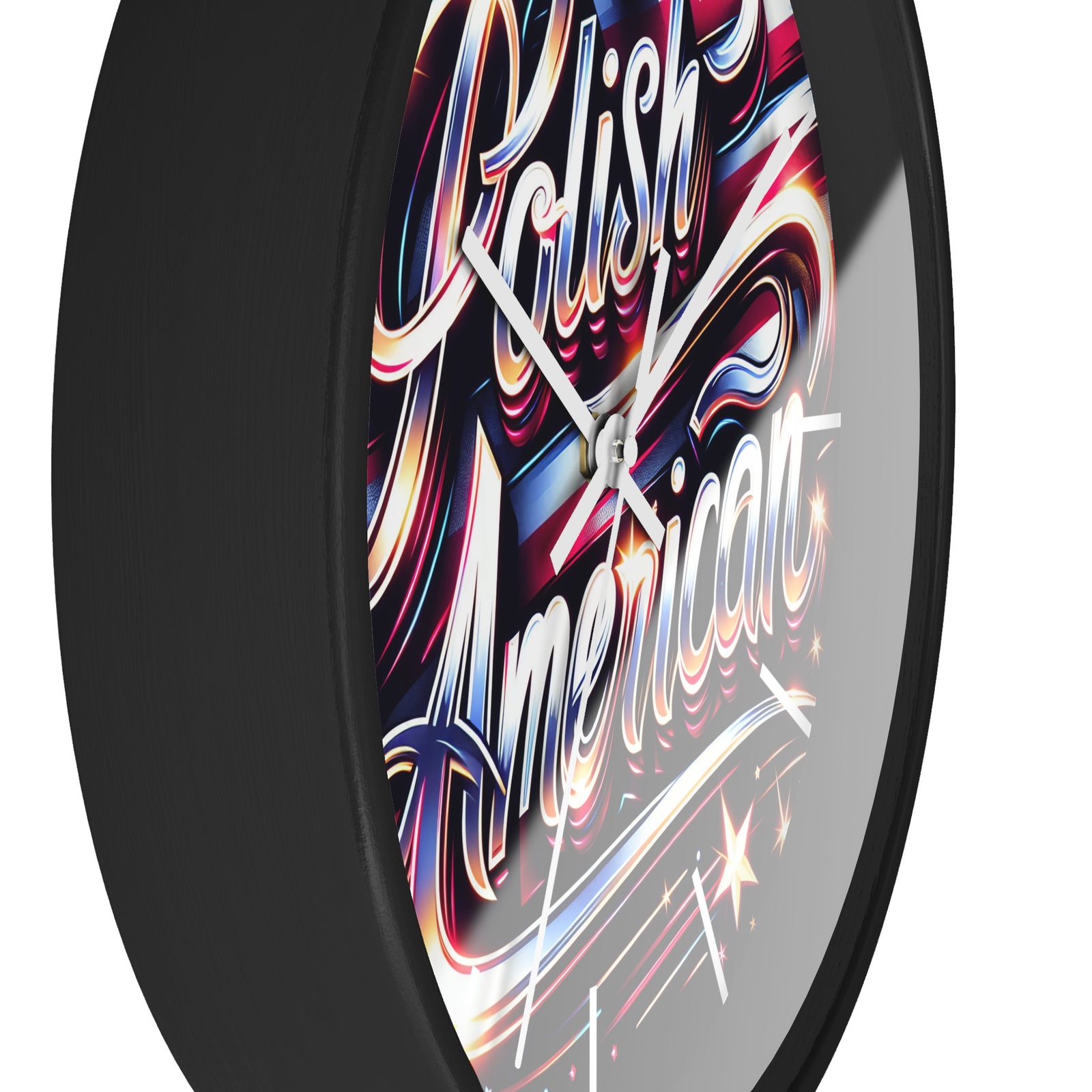 Polish American Pride Wall Clock