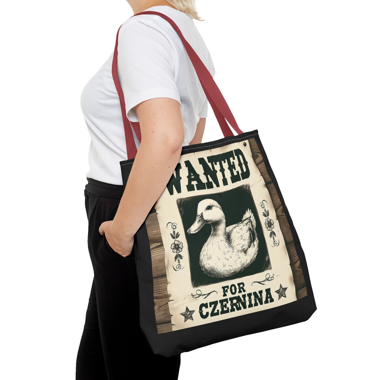 Funny Wanted Duck For Czernina Tote Bag