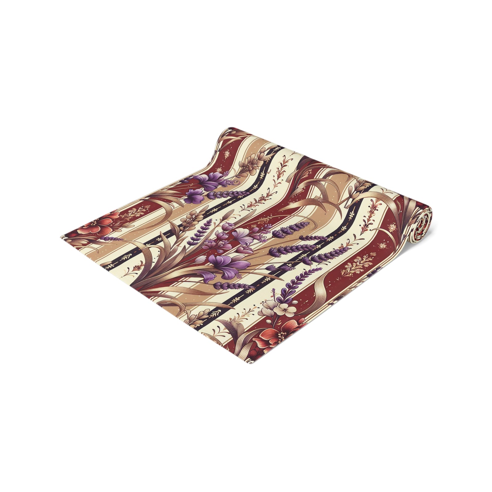 Elegant Floral Table Runner