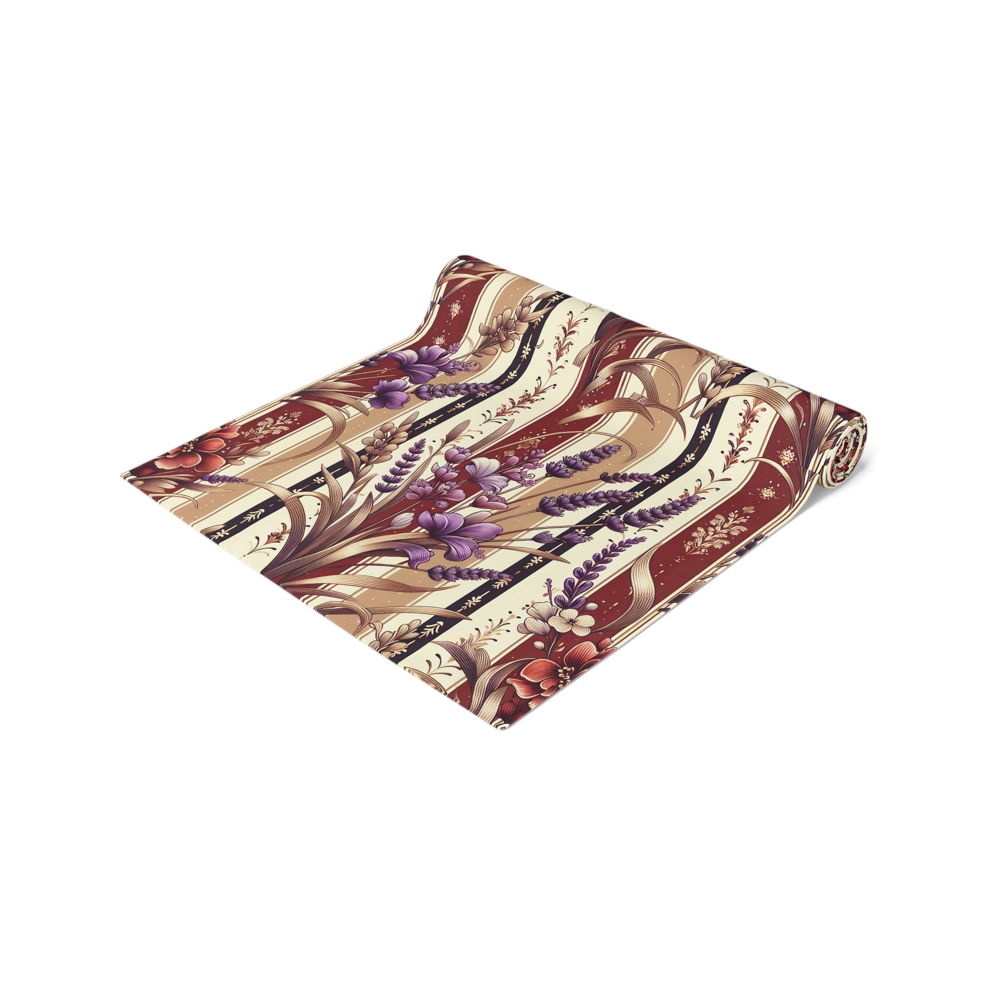 Elegant Floral Table Runner for Dining,