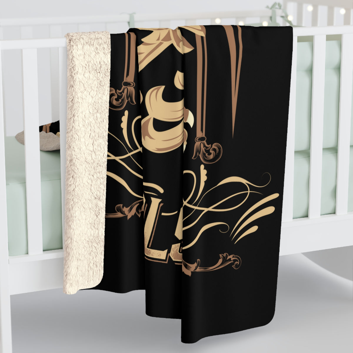 Polska Eagle Sherpa Fleece Blanket