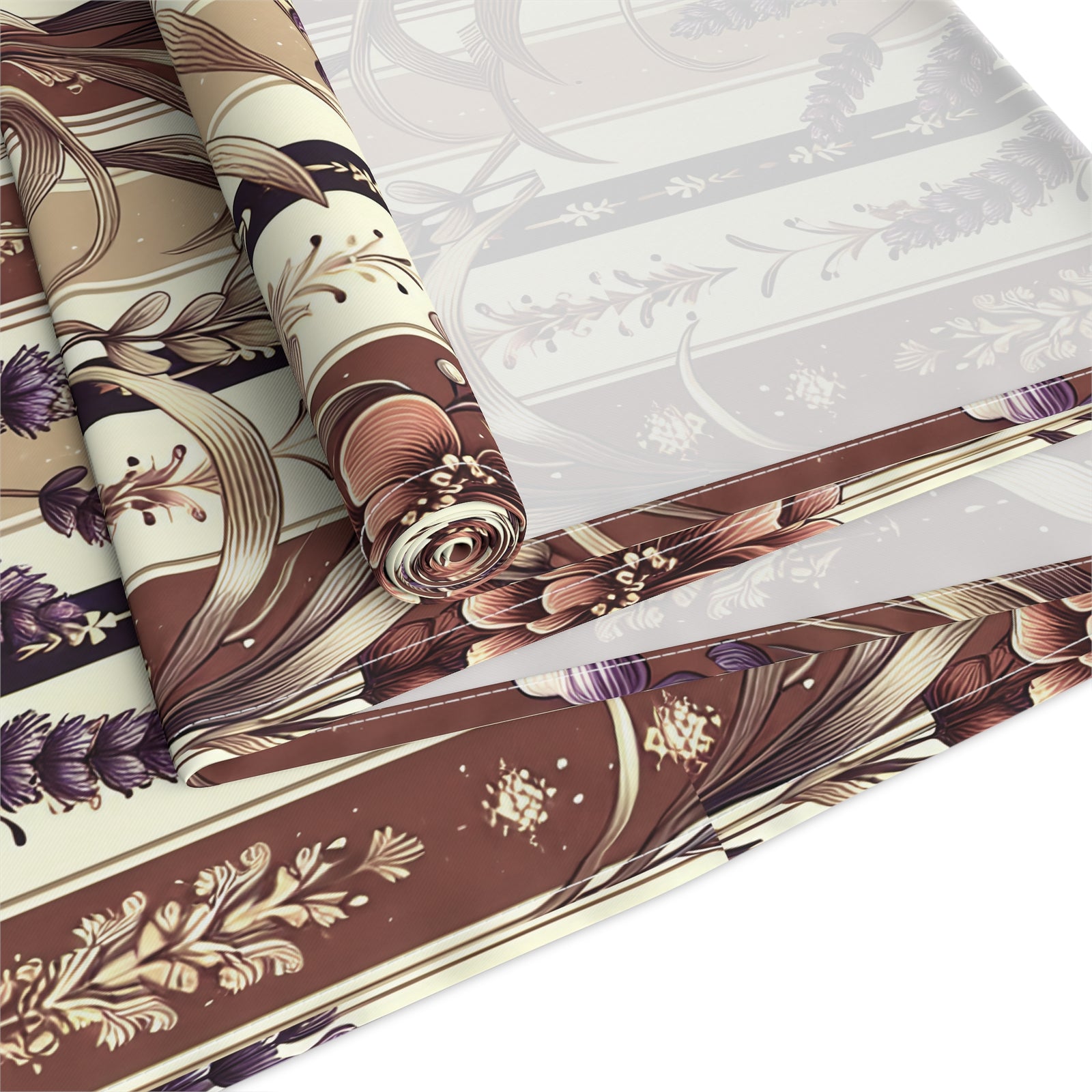 Elegant Floral Table Runner