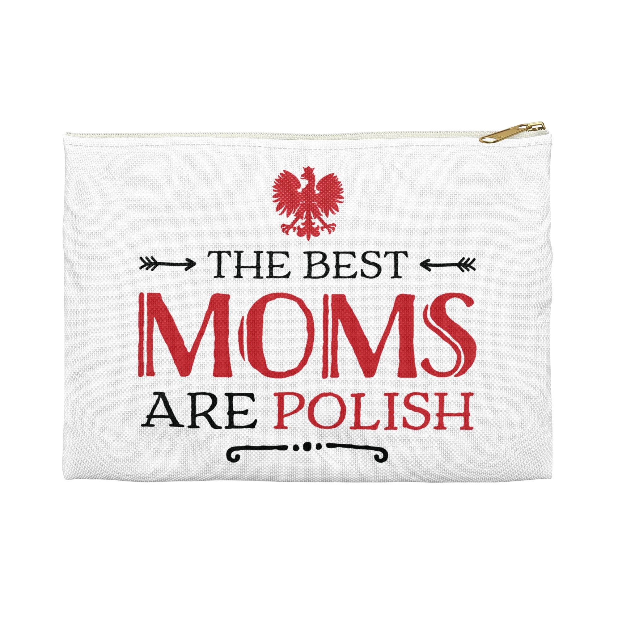 Polish Moms Accessory Pouch - Gift for Mom, Organizer Bag, Makeup Bag, Cute Storage