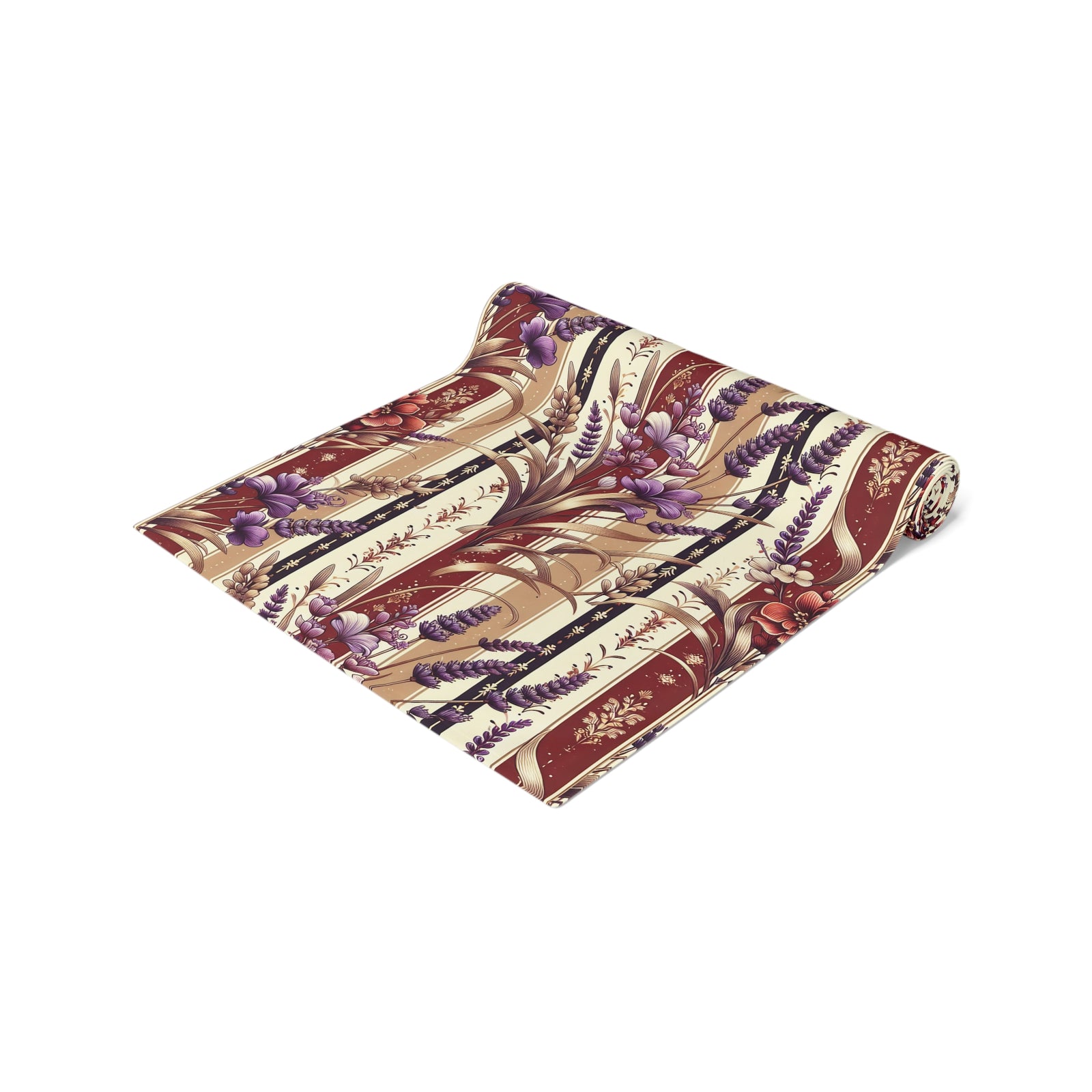 Elegant Floral Table Runner